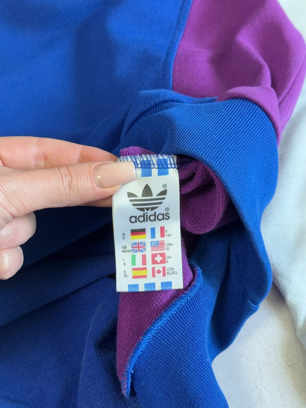 Adidas Vintage Adidas Olympic Marathon Sweatshirt Big Logo XL 90s Size US XL / EU 56 / 4 - 9 Thumbnail