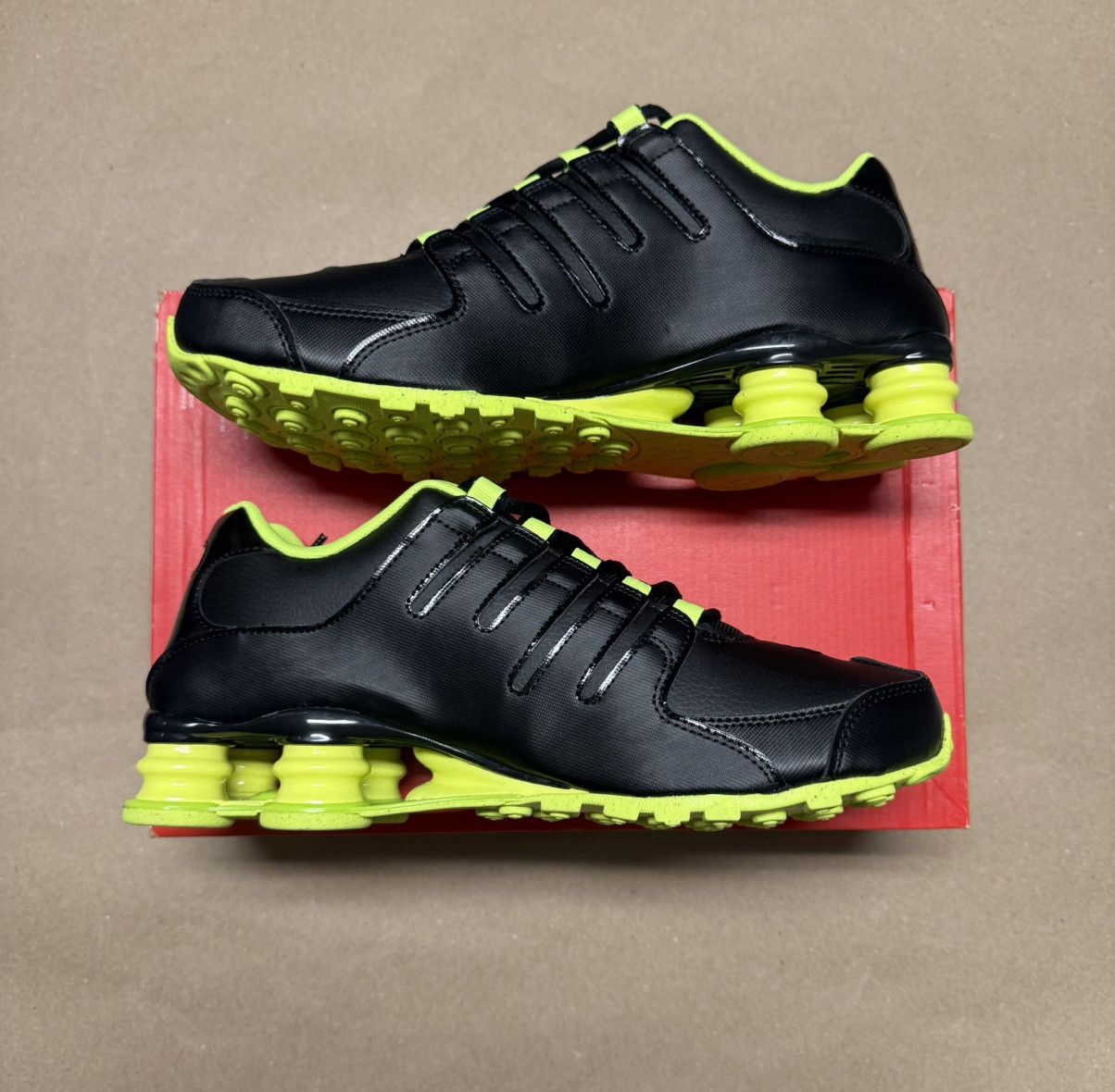 Nike Nike Shox NZ Black Neon Men’s size 8 running shoes NEW! Size US 8 / EU 41 - 2 Thumbnail