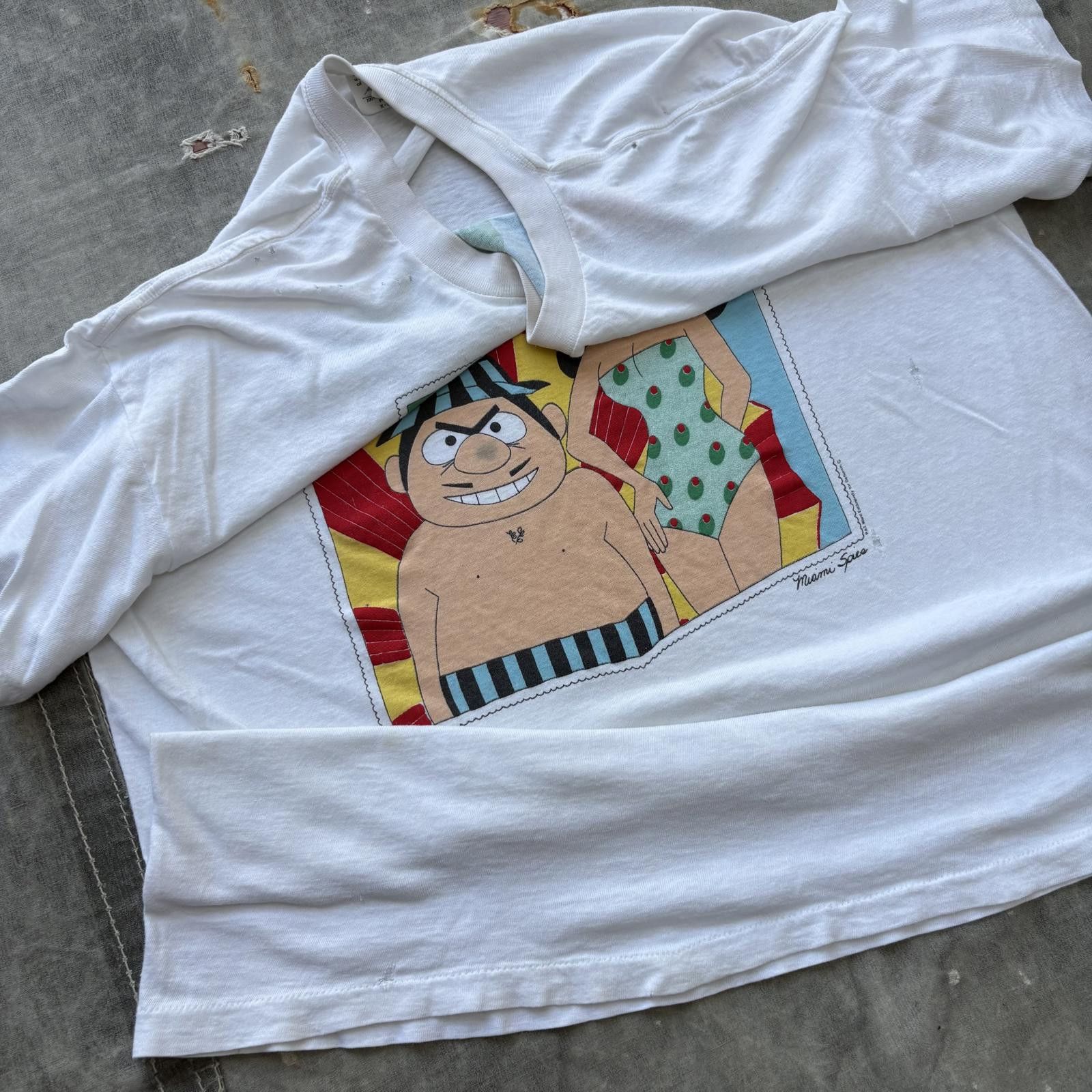 Vintage Vintage Stanley Desantis Boris Badenov Natasha Fatale Shirt Size US XL / EU 56 / 4 - 7 Thumbnail