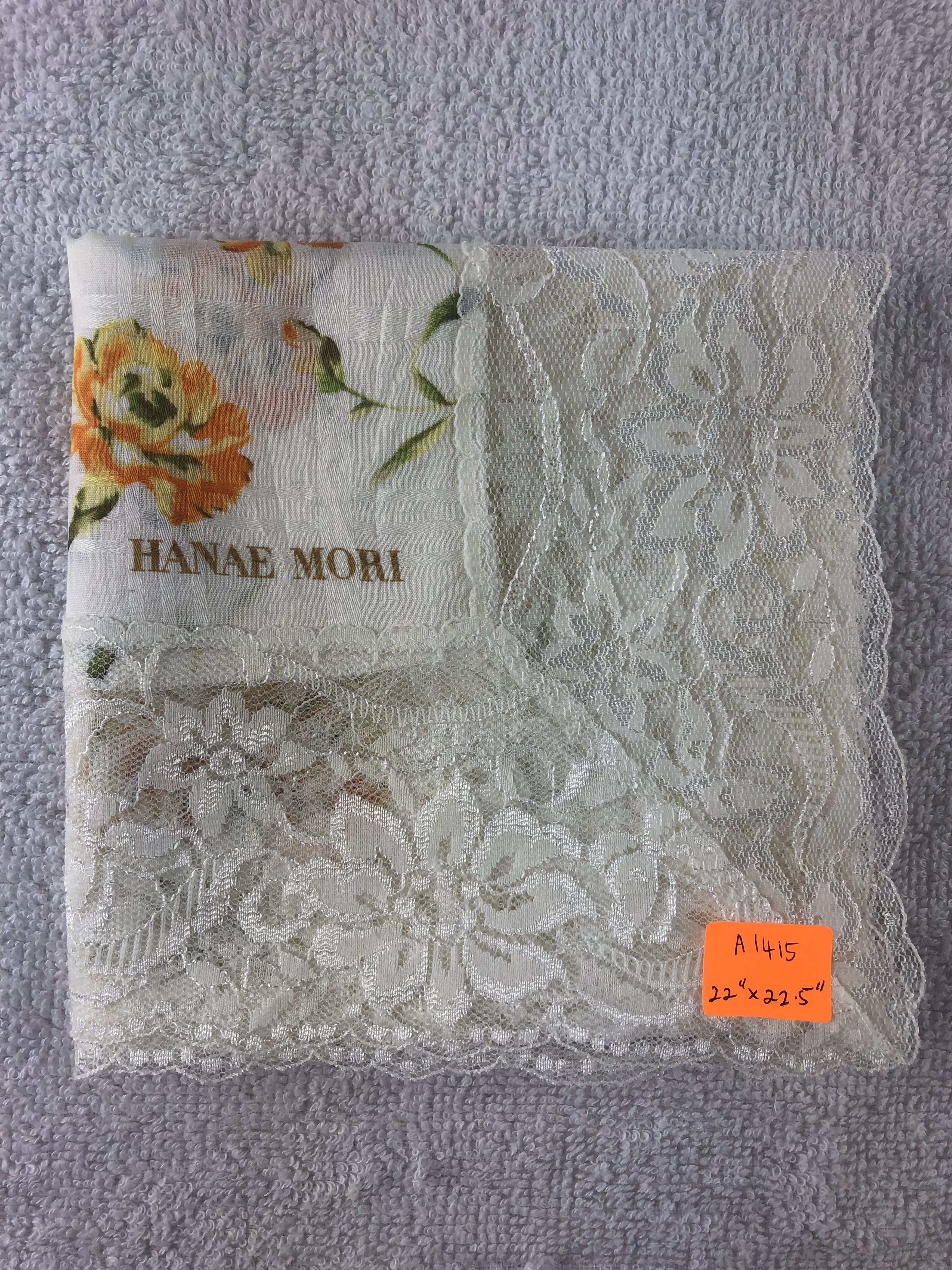 Hanae Mori × Japanese Brand × Vintage Hanae Mori Handkerchief / Bandana / Neckerchief Size ONE SIZE - 4 Thumbnail