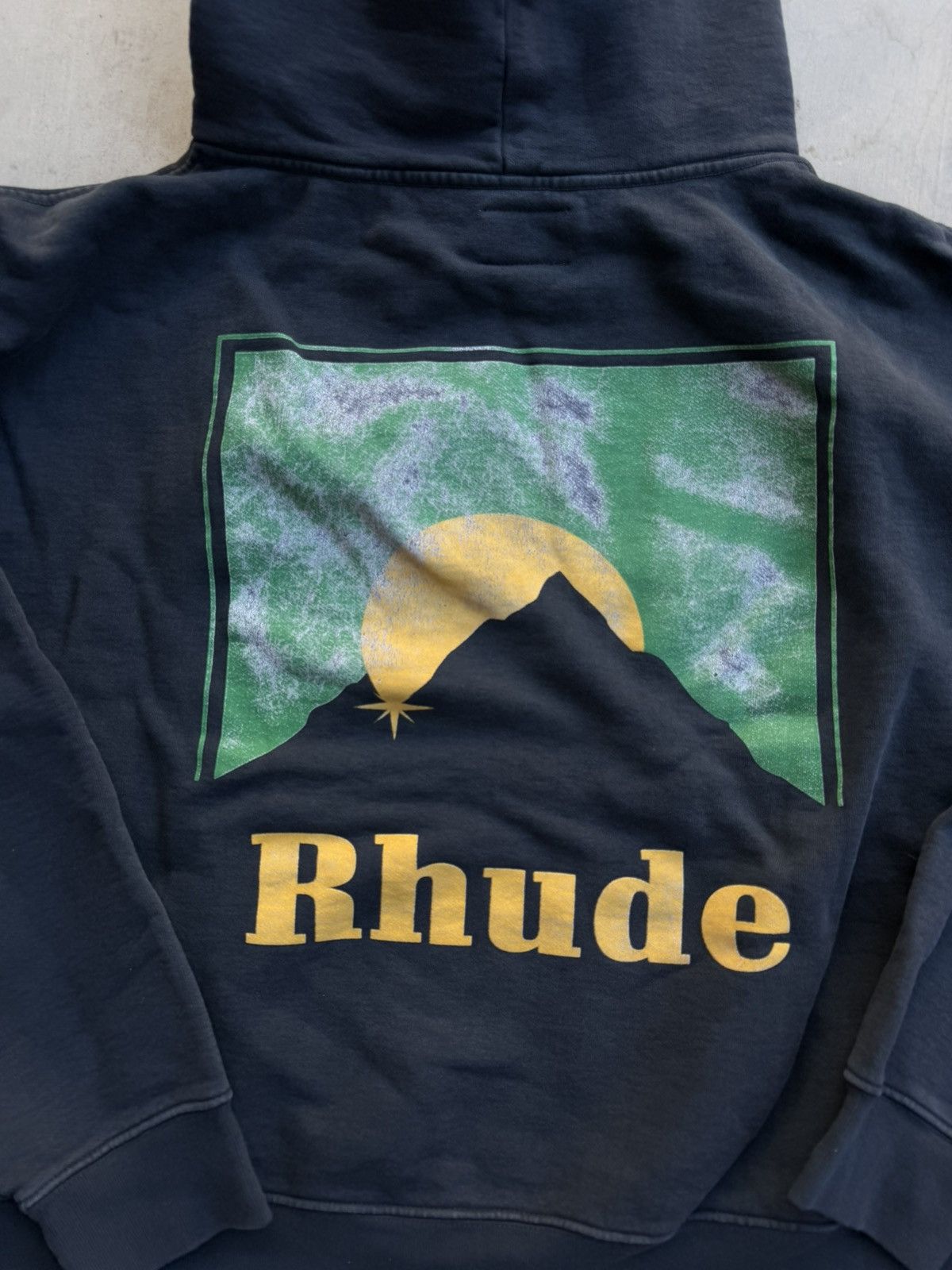 Rhude Rhude SSENSE Exclusive Moonlight Hoodie – Black XXL NWT Size US XXL / EU 58 / 5 - 4 Thumbnail