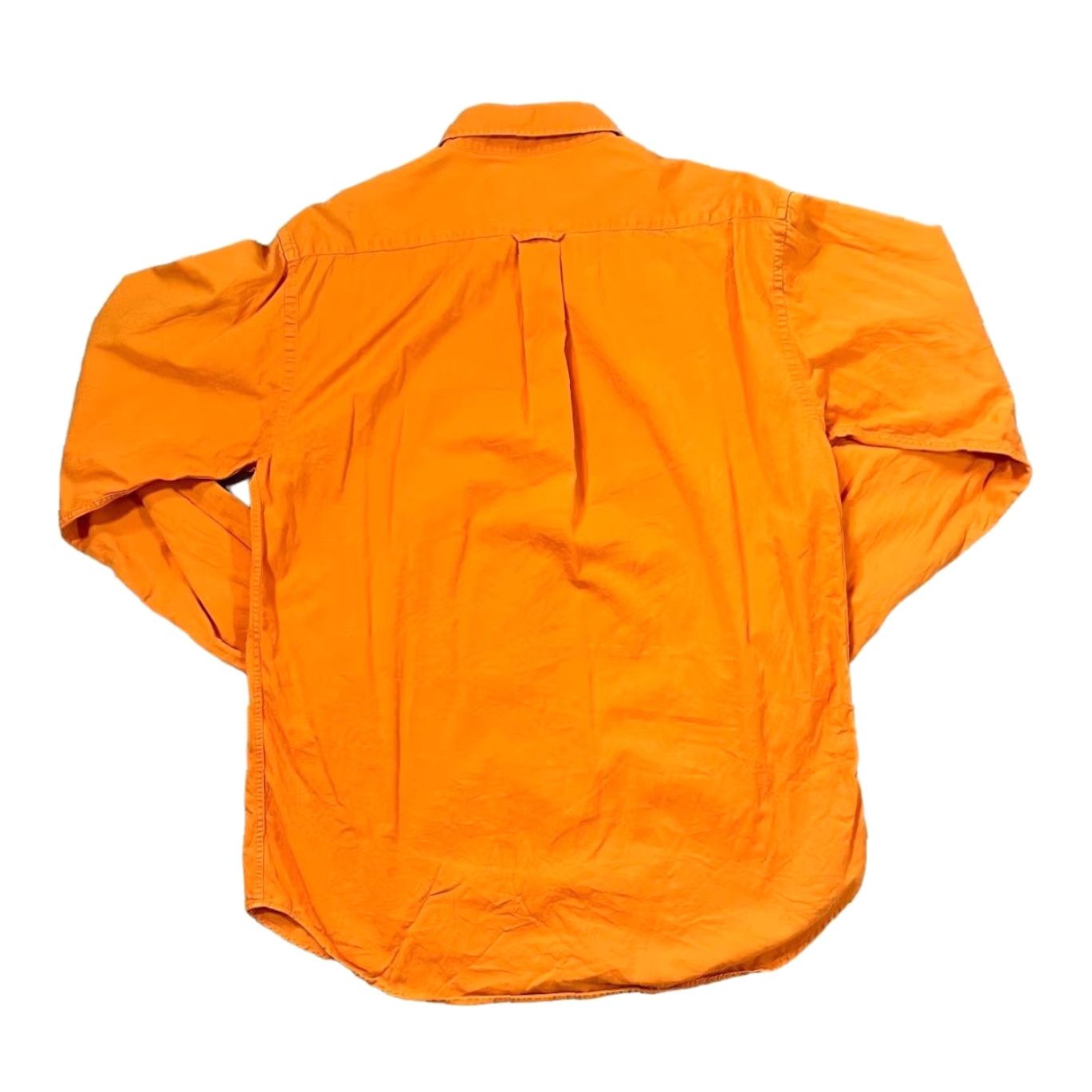 Napapijri Napapijri Embroidered Mini Logo Orange Long Sleeve Button-Up Shirt M Womens? Size US M / EU 48-50 / 2 - 2 Thumbnail