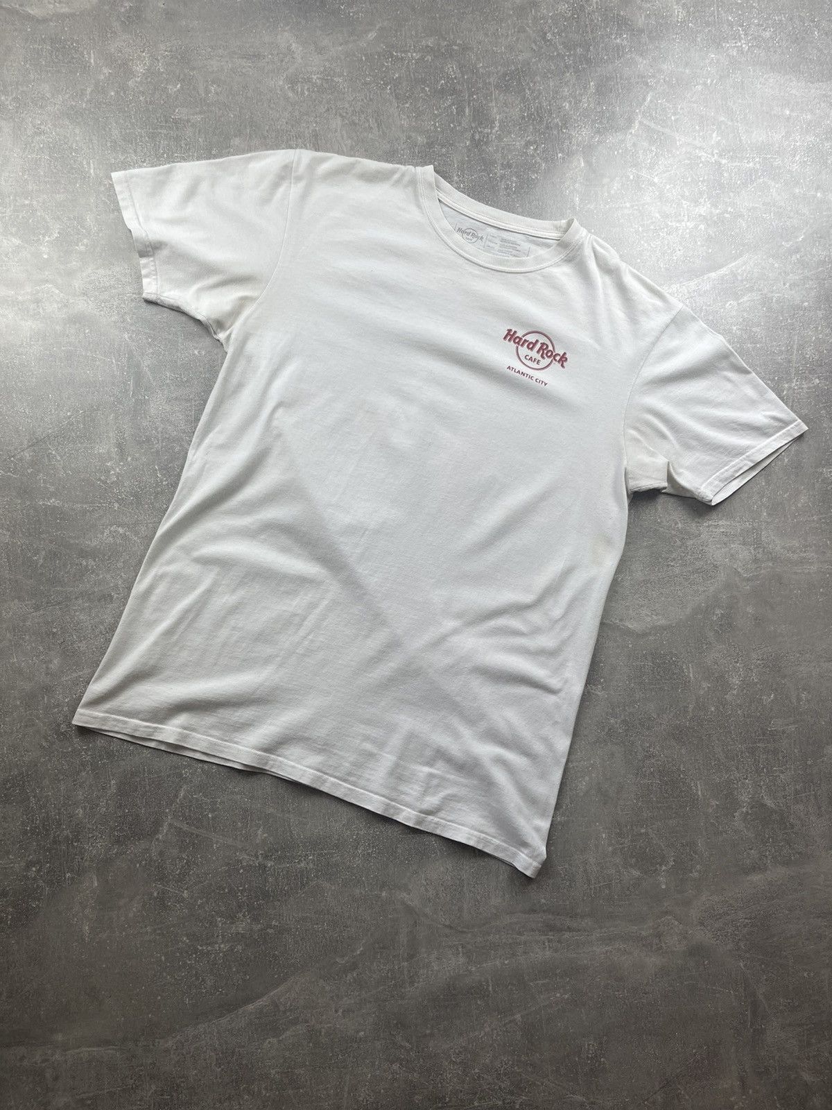 Band Tees × Hard Rock Cafe × Vintage Hard Rock Cafe Atlantic City Graphic Tee Guitar Print Tee Size US L / EU 52-54 / 3 - 2 Thumbnail