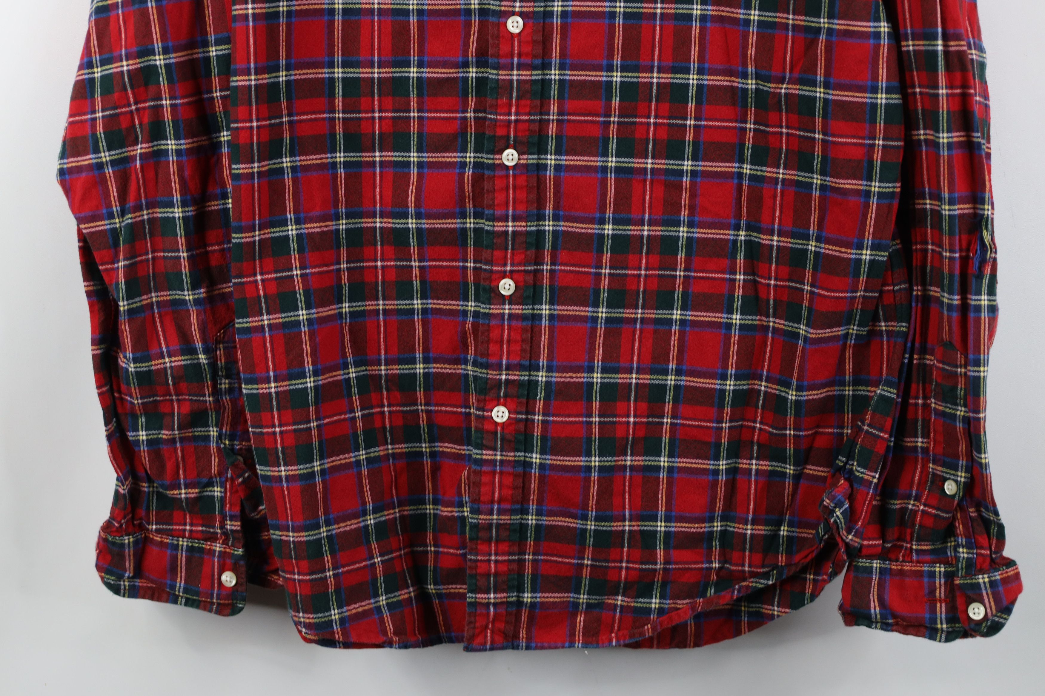 Ralph Lauren Vintage Y2K Ralph Lauren Collared Button Down Shirt Plaid Size US XL / EU 56 / 4 - 3 Thumbnail