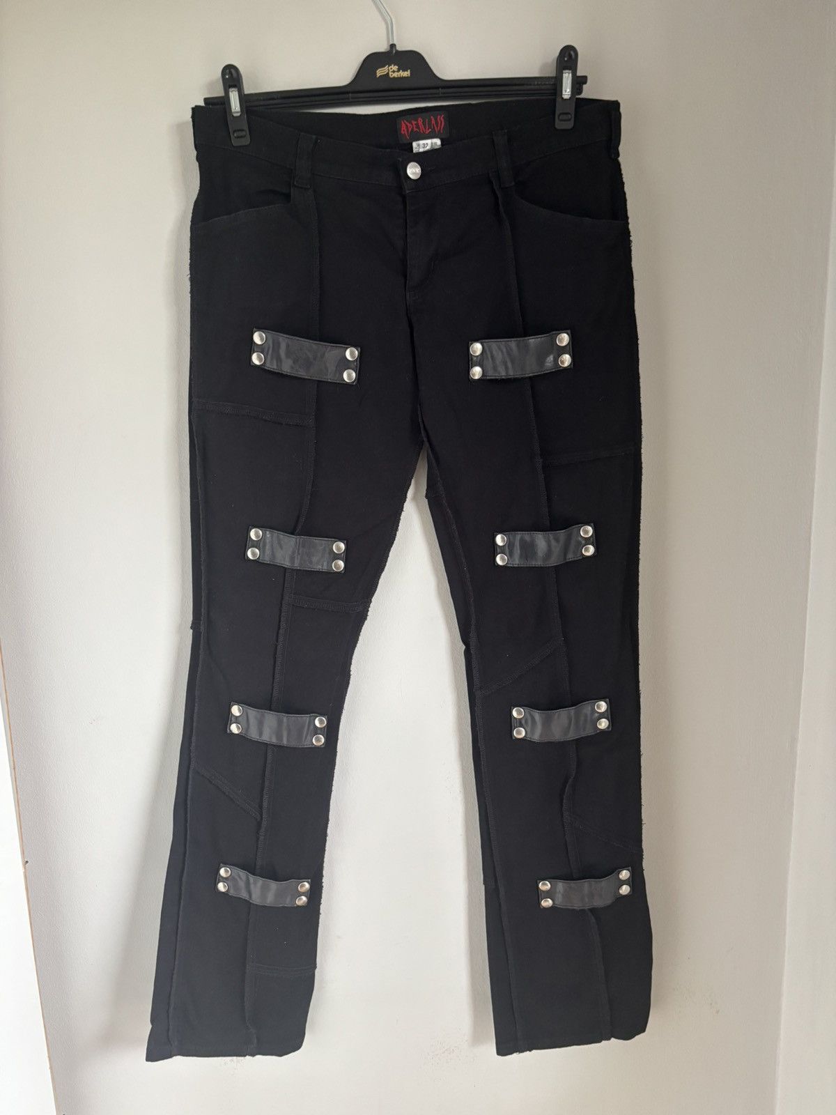 Other Aderlass Pants Japanese brand opium rare metal cyber vintage Size US 32 / EU 48 - 1 Thumbnail