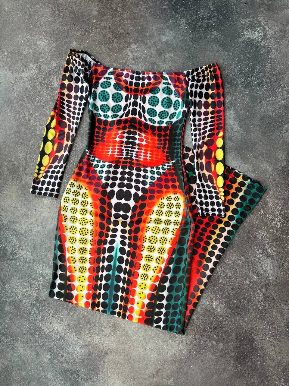Japanese Brand × Vintage Y2K Super Sexy Long Dress (Jean Paul Gaultier Style) Size S / US 4 / IT 40 - 1 Thumbnail