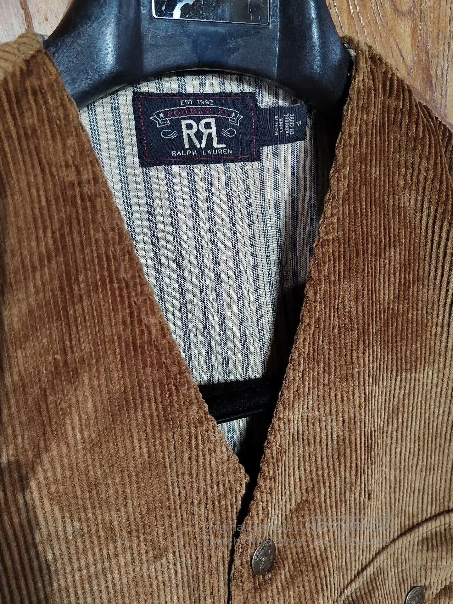 RRL Ralph Lauren RRL Ralph Lauren Corduroy Vest. Size US M / EU 48-50 / 2 - 2 Thumbnail
