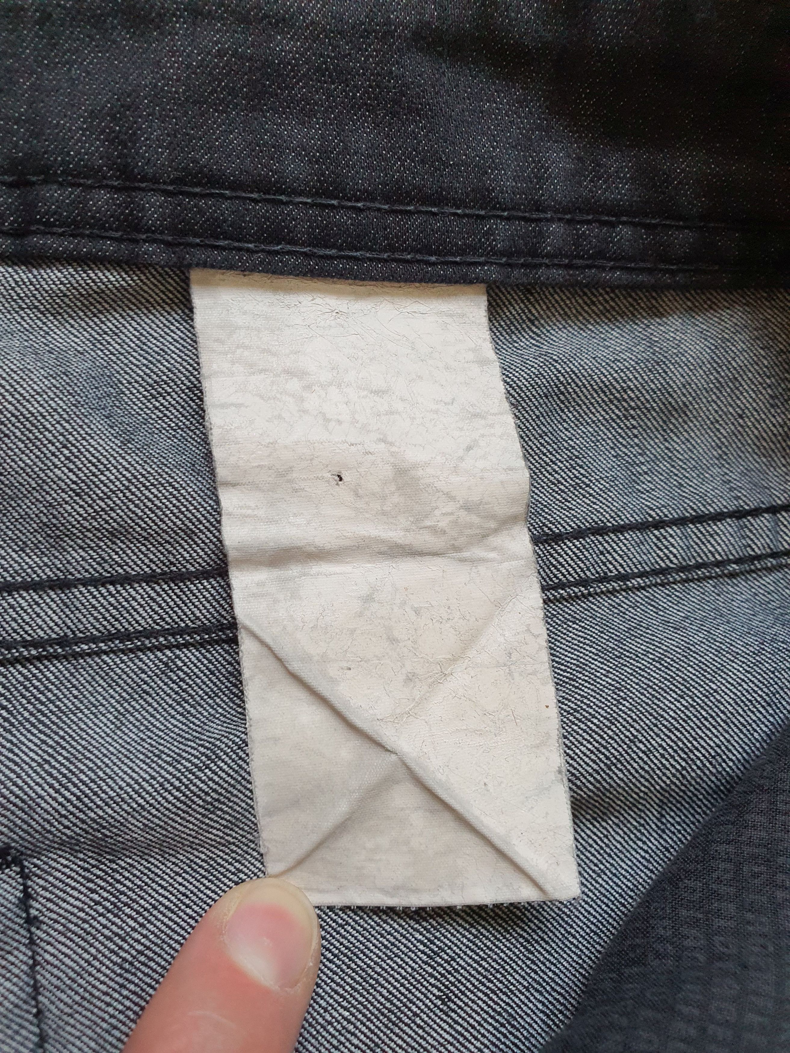 Karl Lagerfeld Waxed Denim Jeans - Vintage (Y2K, 00s) - Made In Italy Size US 34 / EU 50 - 6 Thumbnail