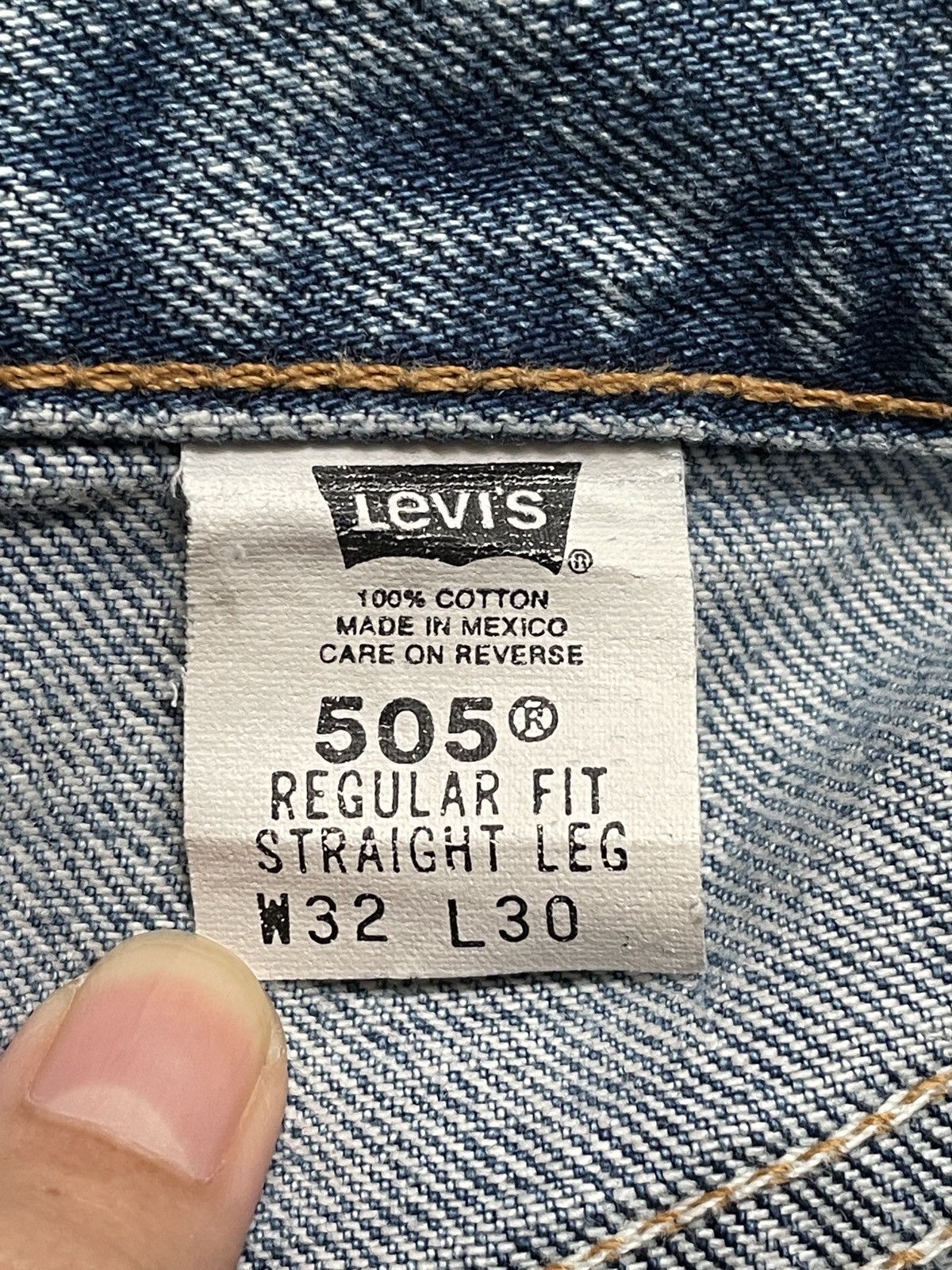 Levi's × Vintage 32x30 Vintage Brand Levi’s 501 Made in Usa Jeans 1990s Size US 33 - 9 Thumbnail