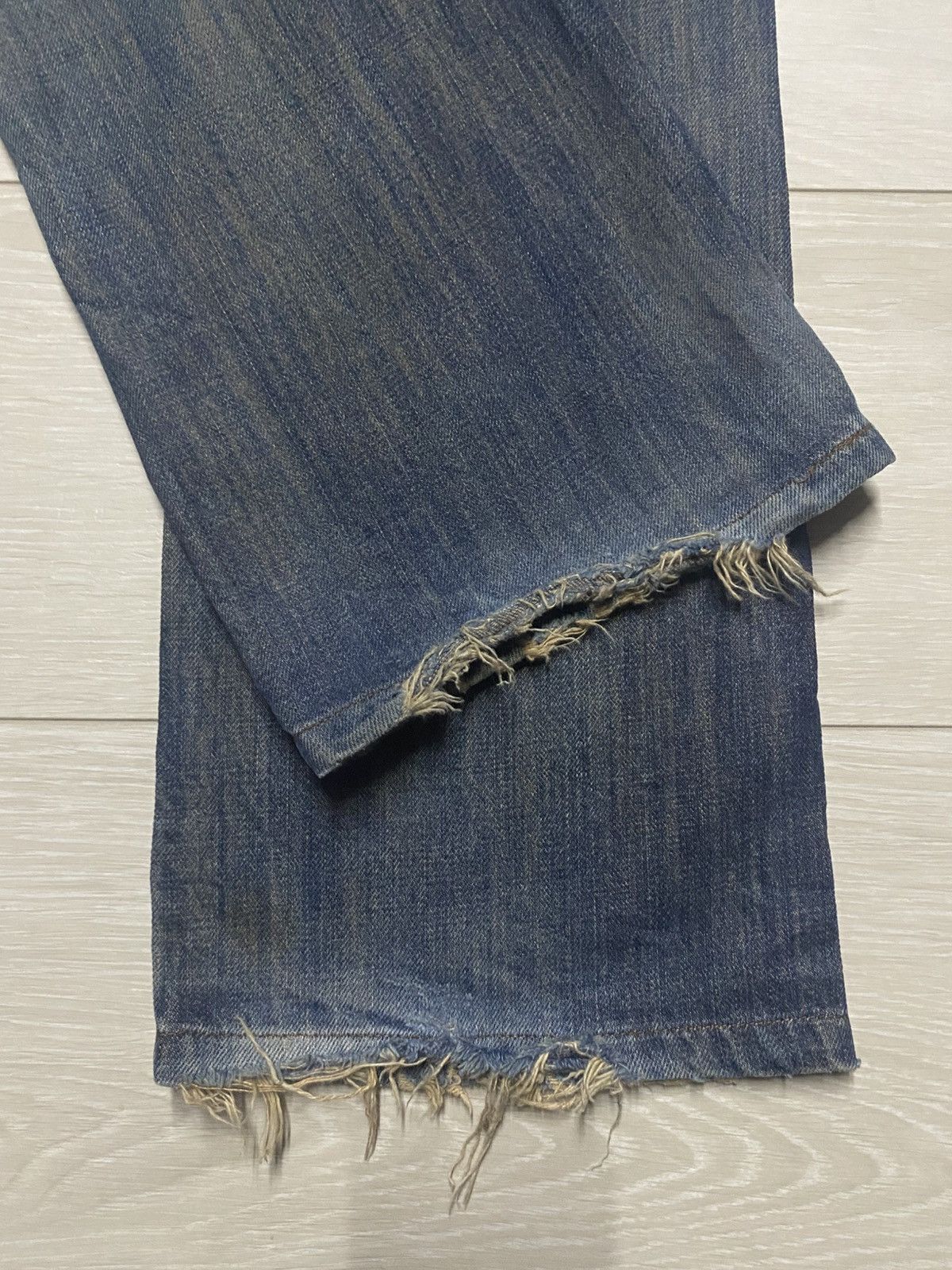 Hysteric Glamour Vintage Japanese Brand Gold Rush Bootcut Flare Jeans Size US 31 - 12 Thumbnail