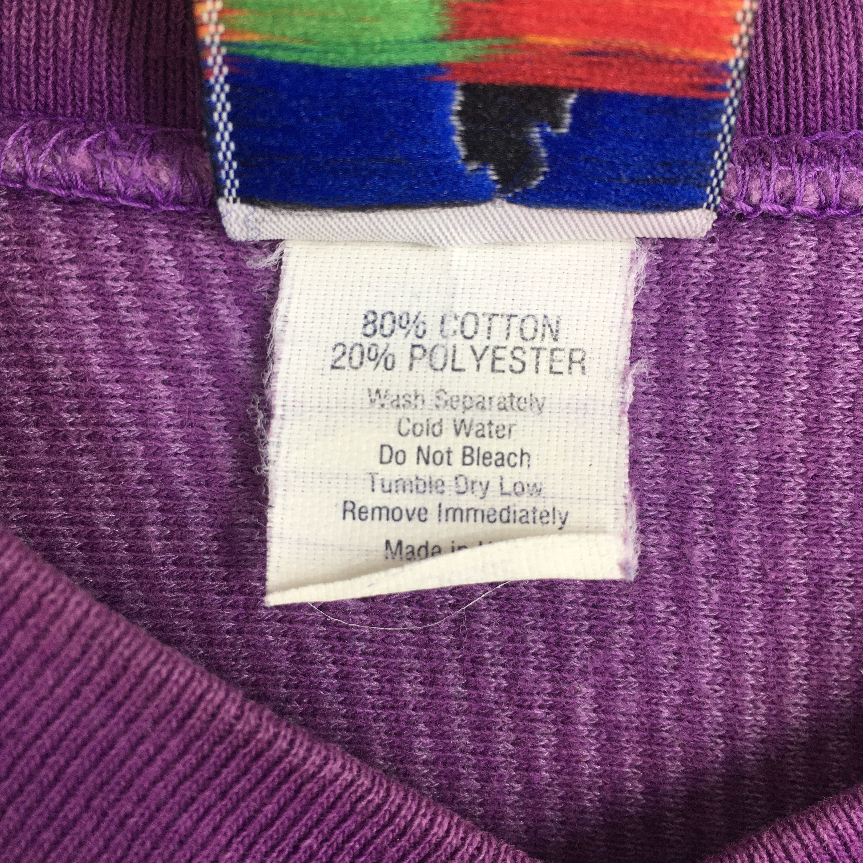 Midwest Kids Vintage 90s Hacienda Restaurant Purple Sweatshirt XLarge Size US XL / EU 56 / 4 - 6 Thumbnail