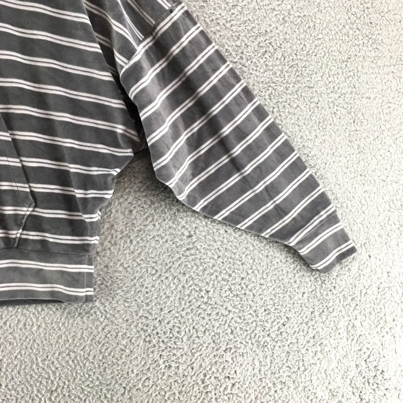 American Eagle Outfitters American Eagle Outfitters Hoodie Women's XS Gray Fleece Long Sleeve Pullover Sweatshirt Size XS / US 0-2 / IT 36-38 - 3 Thumbnail
