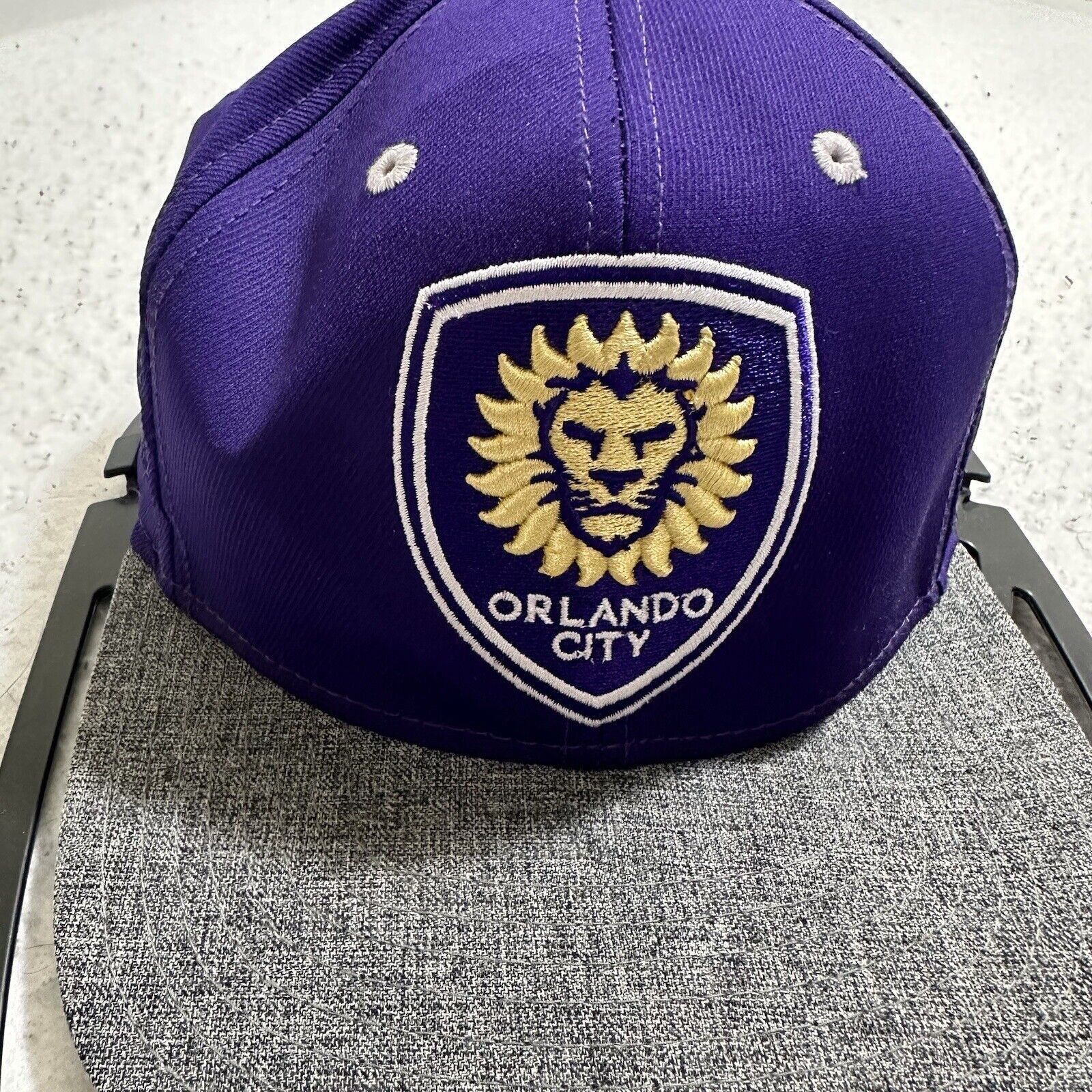 Adidas Adidas MLS Orlando City SC Baseball Hat Purple Cap Size ONE SIZE - 3 Thumbnail