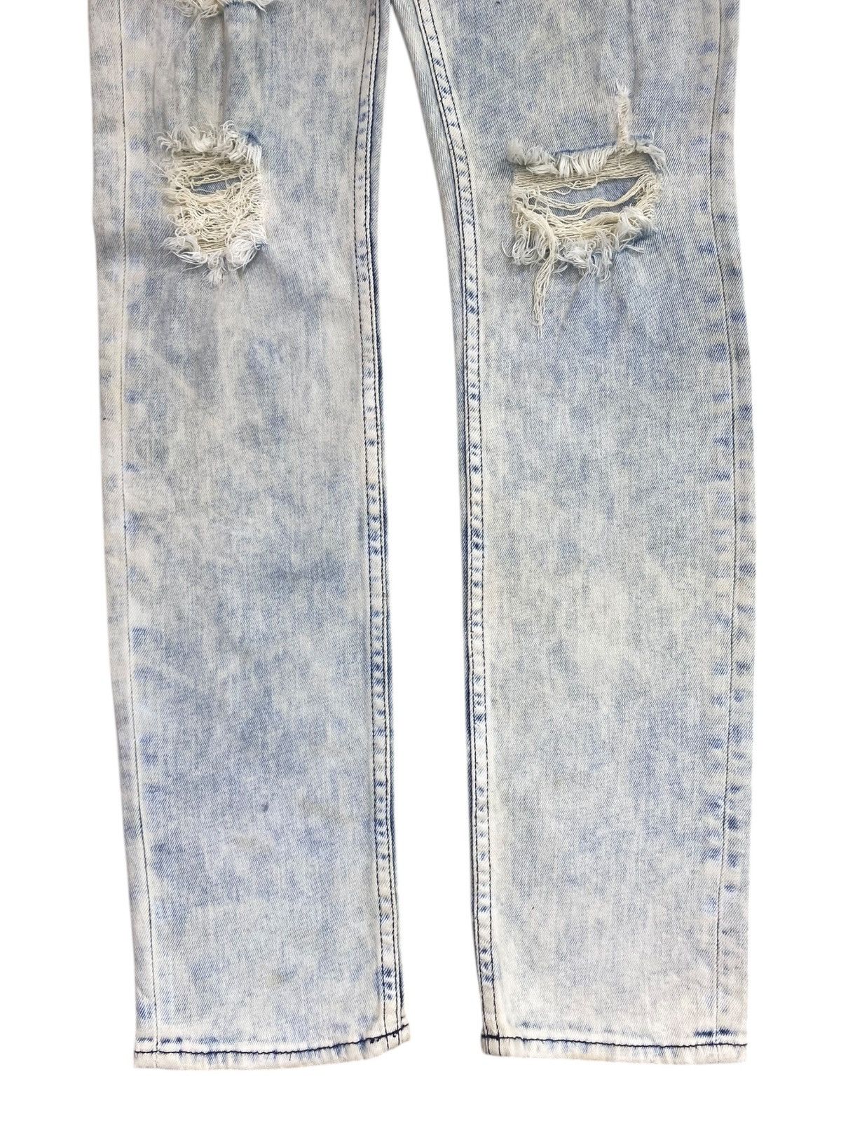 Guess Guess Blue Acid Wash Style Skinny Jeans Size US 30 / EU 46 - 9 Thumbnail