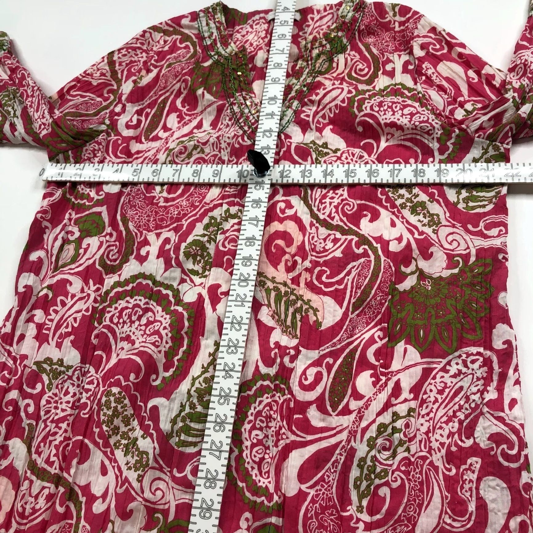 Charter Club Charter Club Dress A-Line Sleeveless V-Neck Pink Knit Casual Short Above Knee Women L Regular XS? No, L Size L / US 10 / IT 46 - 5 Thumbnail