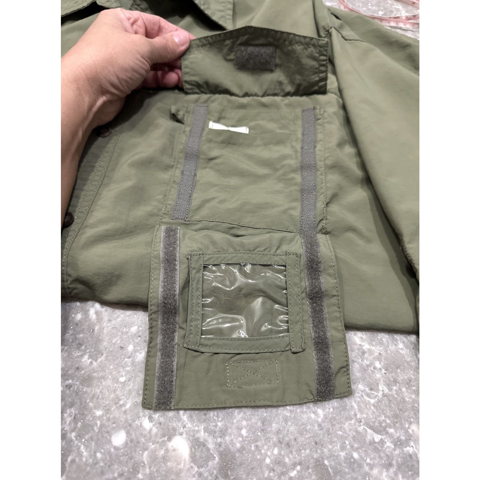 Hunter Ducks Unlimited Men's Hunter Olive Green Lightweight Vented Button-Down XL Shirt Size US XL / EU 56 / 4 - 7 Thumbnail