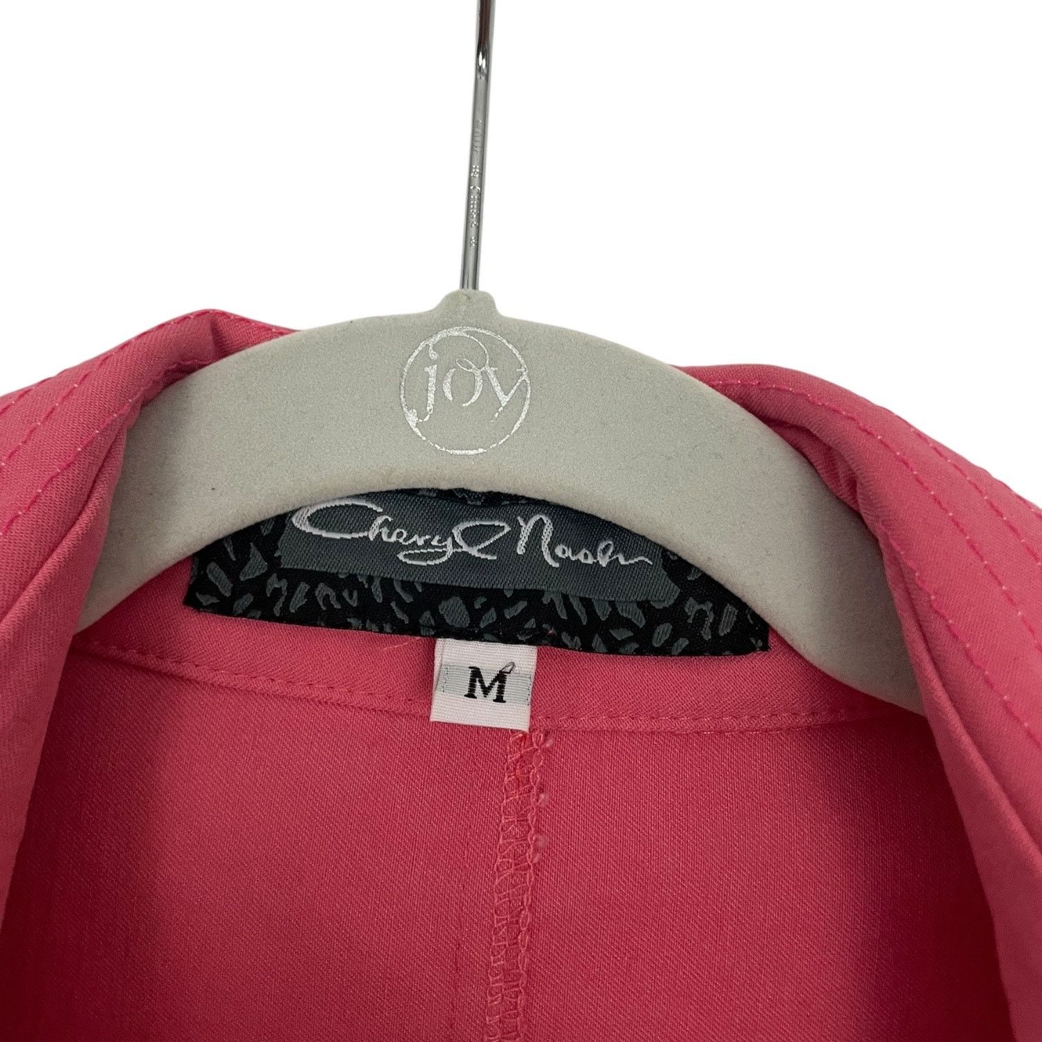 Other Cheryl Nash Vintage Pink Button Down Jacket Size M / US 6-8 / IT 42-44 - 6 Thumbnail