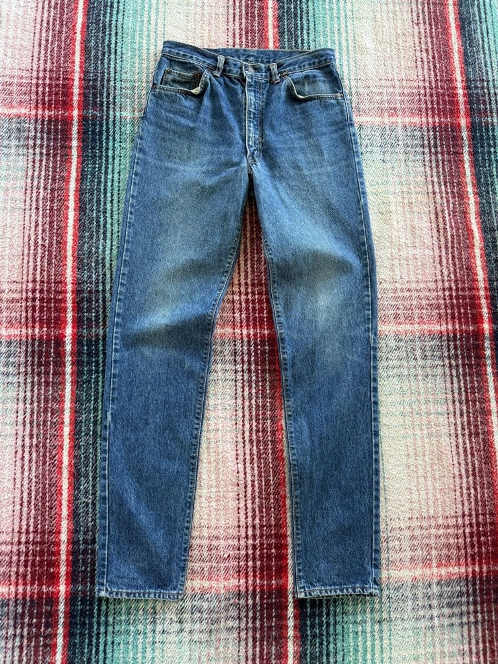 Big John Vintage Big John Blue Slim Tapered Jeans 30x34 Size US 30 / EU 46 - 1 Thumbnail