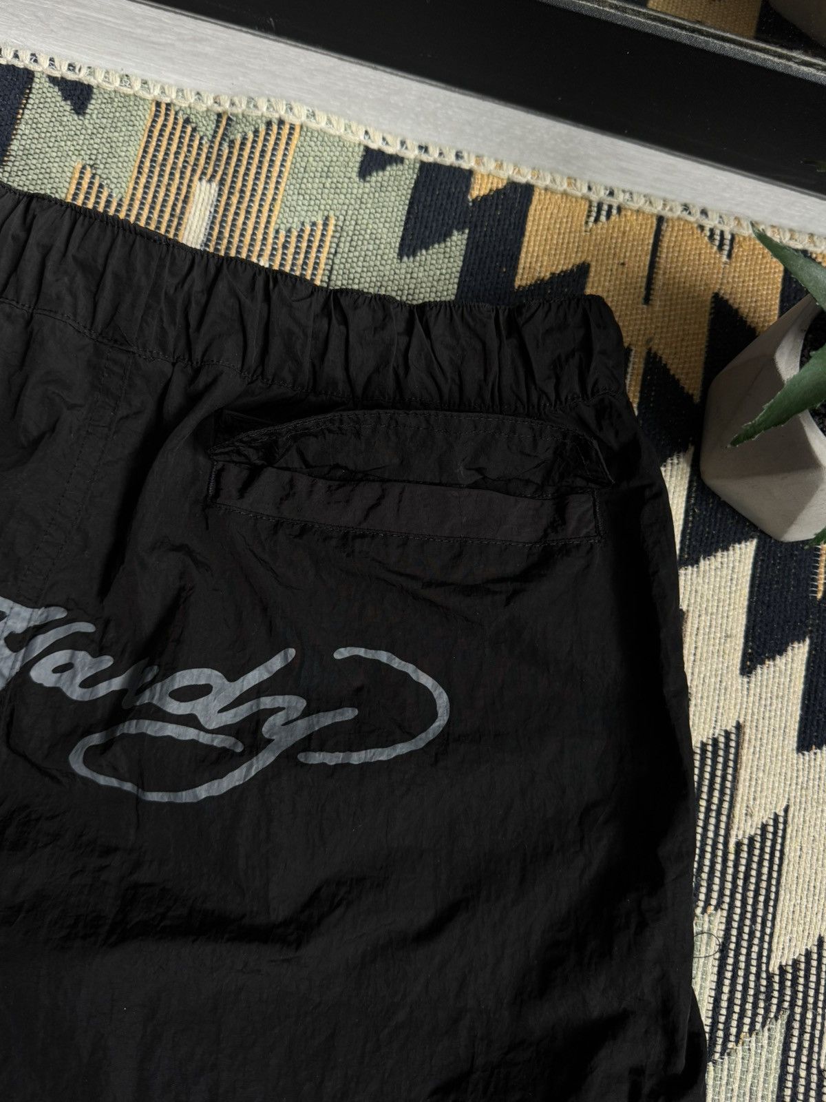 Ed Hardy Ed Hardy Nylon Big Logo Nylon Y2K Pants Size US 30 / EU 46 - 7 Thumbnail