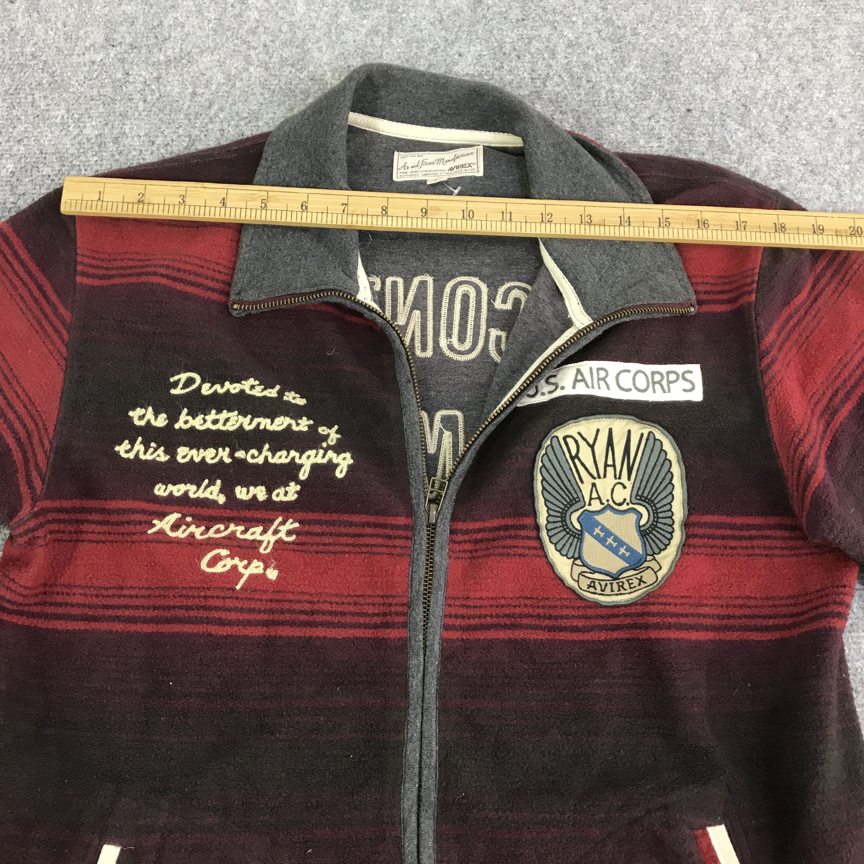 Avirex AVIREX U.S. CORPS ZIPPER JACKET K124B6 Size US M / EU 48-50 / 2 - 5 Thumbnail