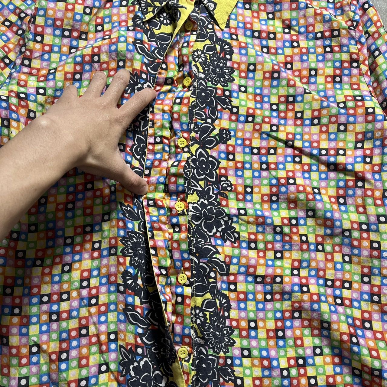 Versace × Versus Versace × Vintage Gianni Versace Versus 90s Printed Shirt Size US M / EU 48-50 / 2 - 4 Thumbnail