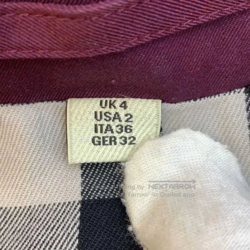 Burberry Burberry Wine Red Cotton Short Trench Coat. Size S / US 4 / IT 40 - 6 Thumbnail
