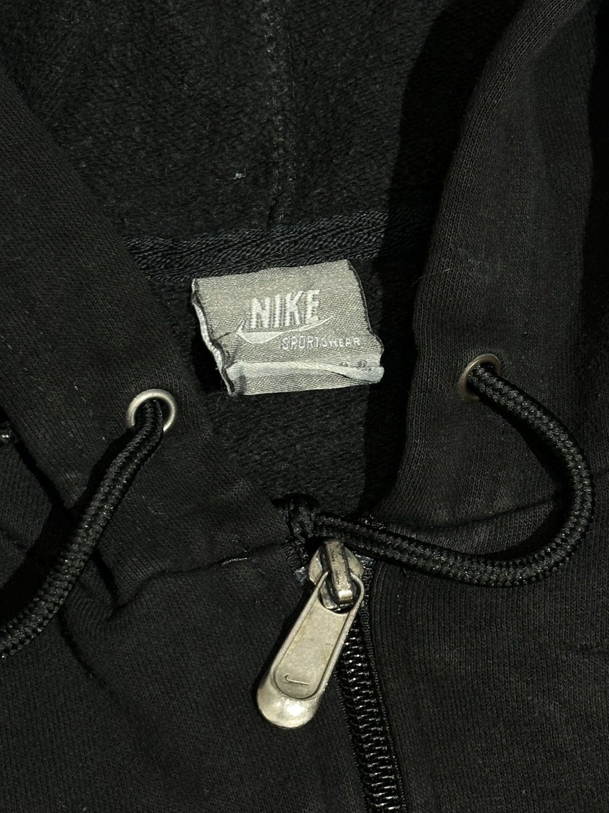 Nike Vintage Nike "Outline Logo" Full-Zip Hoodie Size US L / EU 52-54 / 3 - 6 Thumbnail