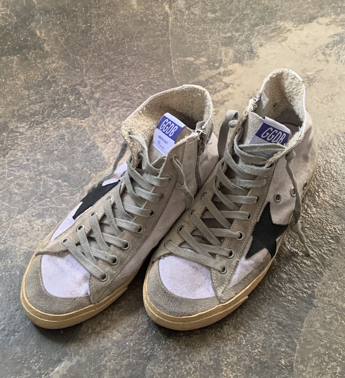 Golden Goose Golden Goose Francy High Suede Sneakers Size US 5.5 / EU 38 - 5 Thumbnail