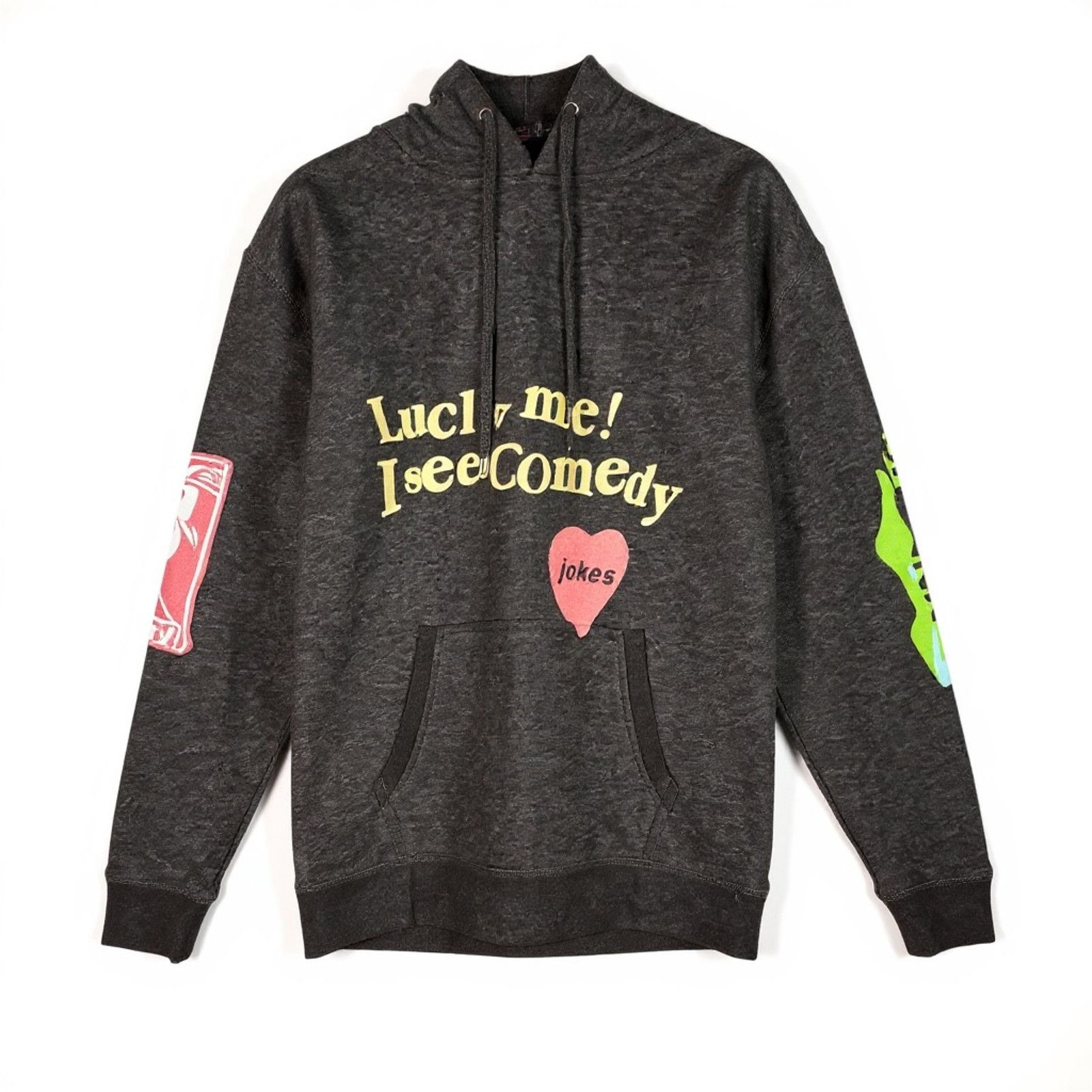 Gildan Fashun by Andrew Schulz Men's Large I See Comedy Hoodie Size US L / EU 52-54 / 3 - 1 Thumbnail