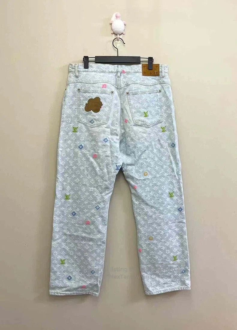Louis Vuitton LOUIS VUITTON LV x TYLER Blue Rainbow Full. Size US 32 / EU 48 - 4 Thumbnail