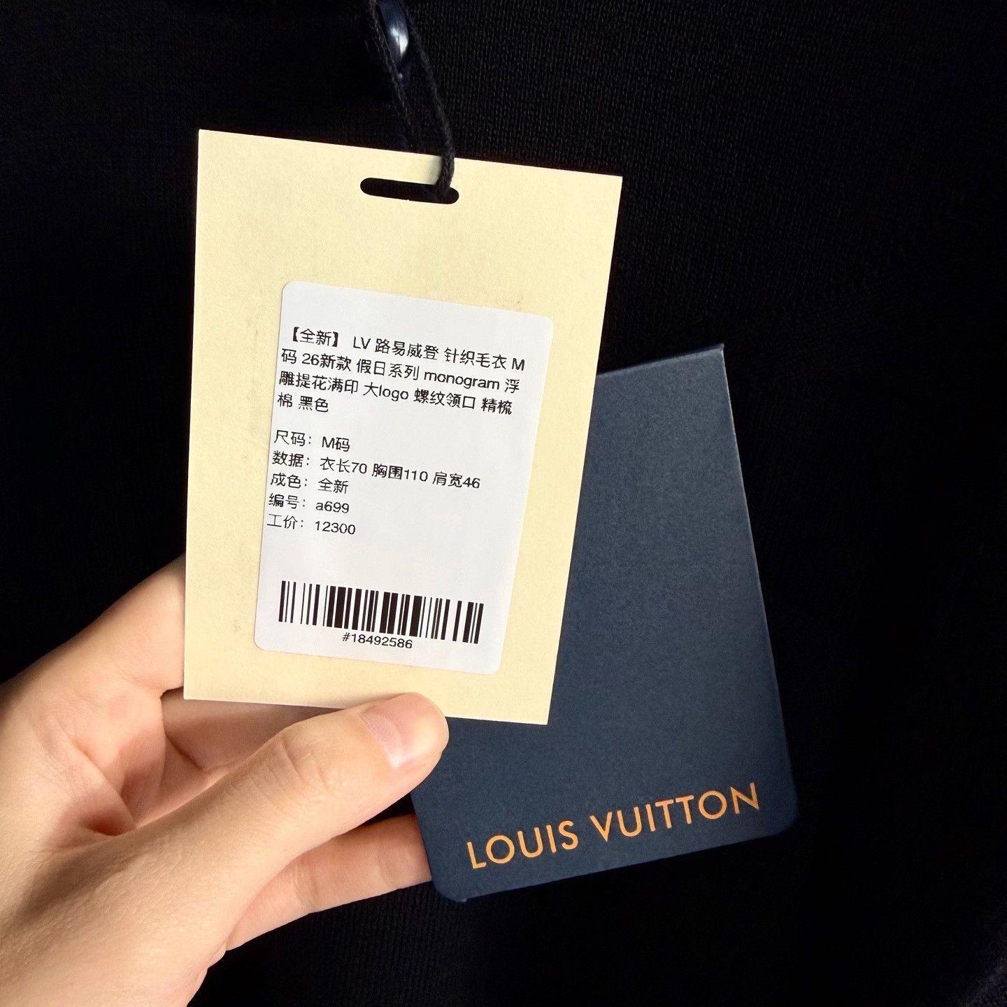 Louis Vuitton LV Monogram Knitted Sweater 2026 Holiday Size US M / EU 48-50 / 2 - 5 Thumbnail