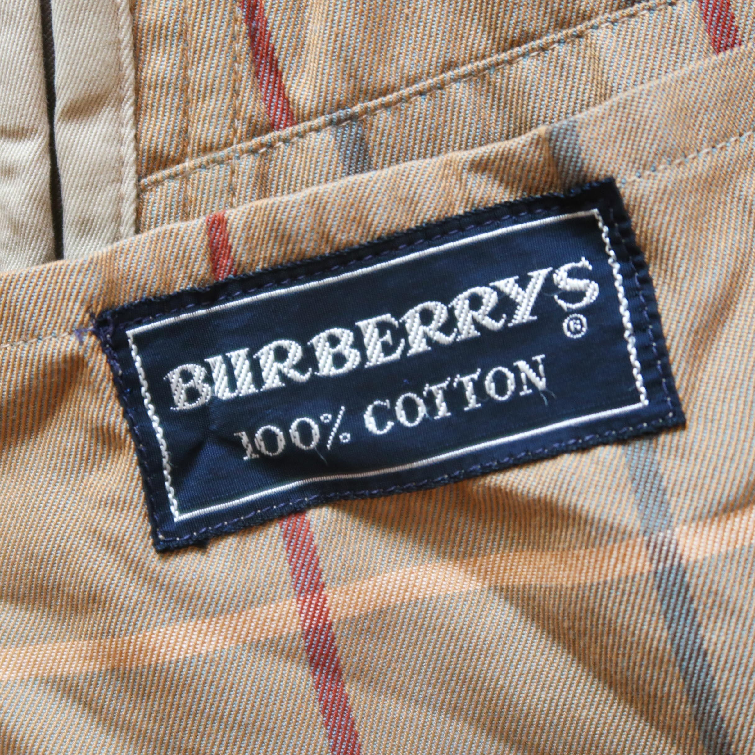 Burberry [Made in England] Vintage OG Burberry Trench Coat Size US M / EU 48-50 / 2 - 8 Thumbnail