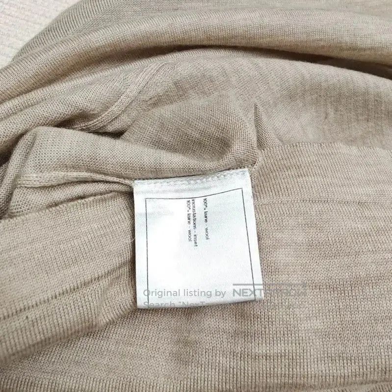 Chanel Chanel Wool Logo Dress in Beige . Size M / US 6-8 / IT 42-44 - 6 Thumbnail