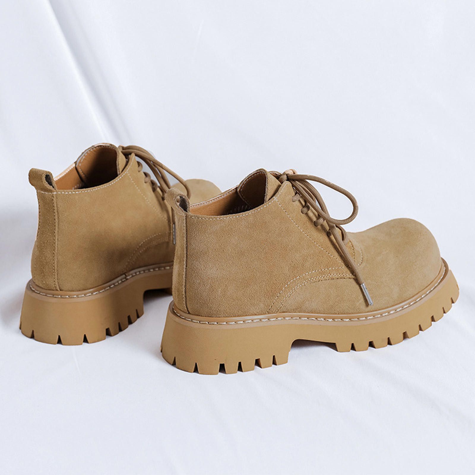 Other Chunky Suede Ankle Boots Size US 10 / EU 43 - 2 Thumbnail