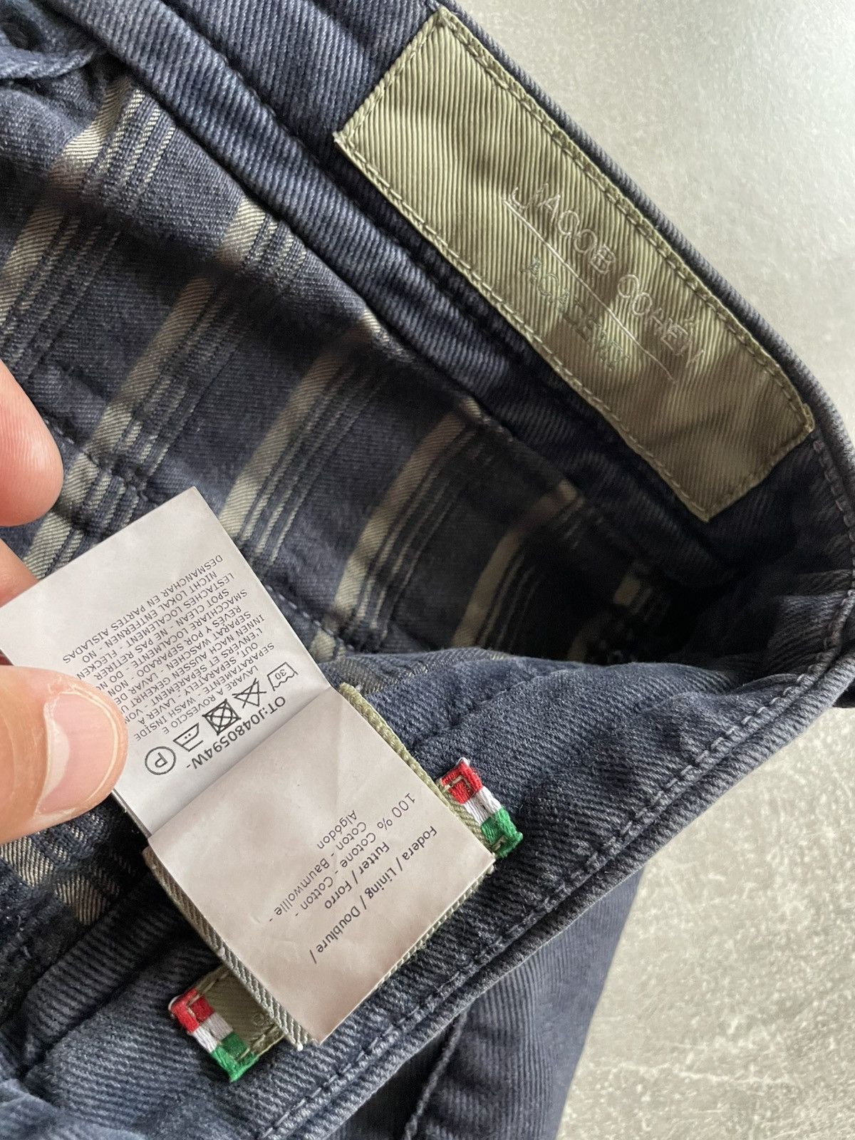 Jacob Cohen Jacob Cohen Academy Lead Comfort Vintage Chino Pants joggers Size US 34 / EU 50 - 9 Thumbnail