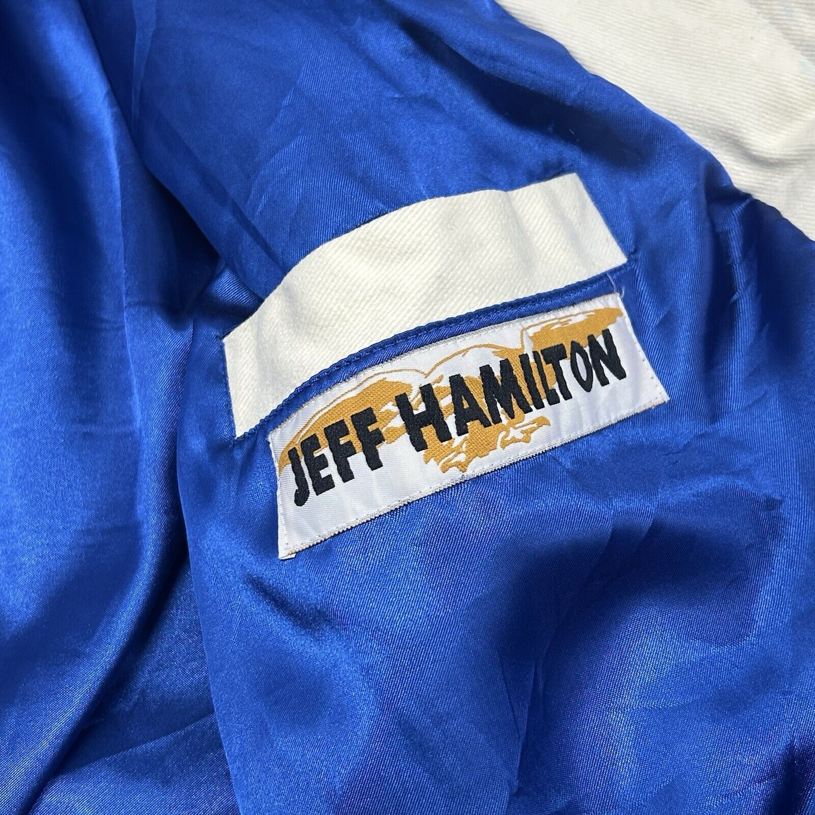 Jeff Hamilton Vintage Jeff Hamilton NASCAR Miller Lite Rusty Racing Jacket Size US L / EU 52-54 / 3 - 12 Thumbnail