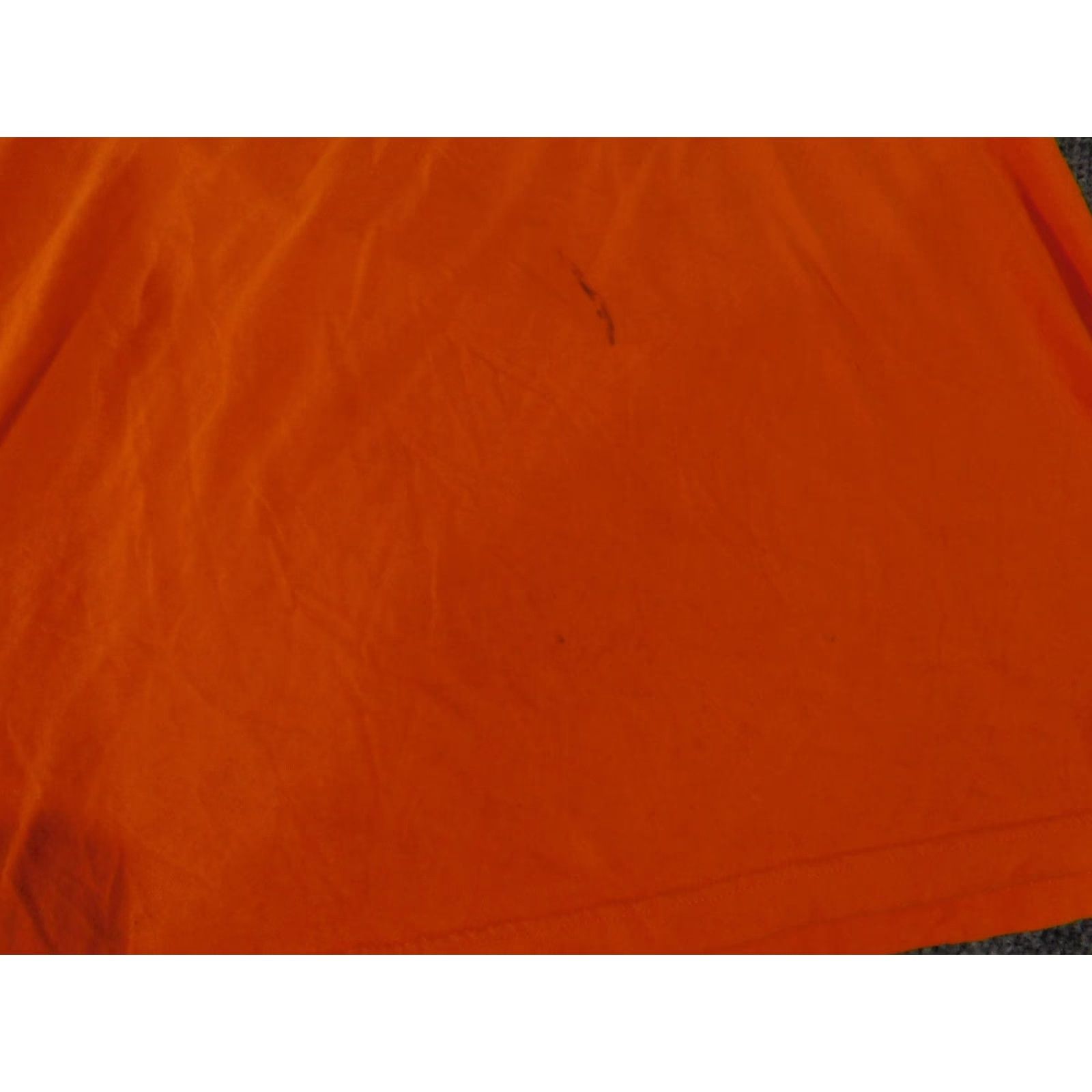 Vintage VINTAGE Wu Wear Shirt Mens XL Orange Graphic Tee Hip Hop 90s Wu Denimes Co WU DENIM CO. (Note: cannot add new info) Size US XL / EU 56 / 4 - 4 Thumbnail