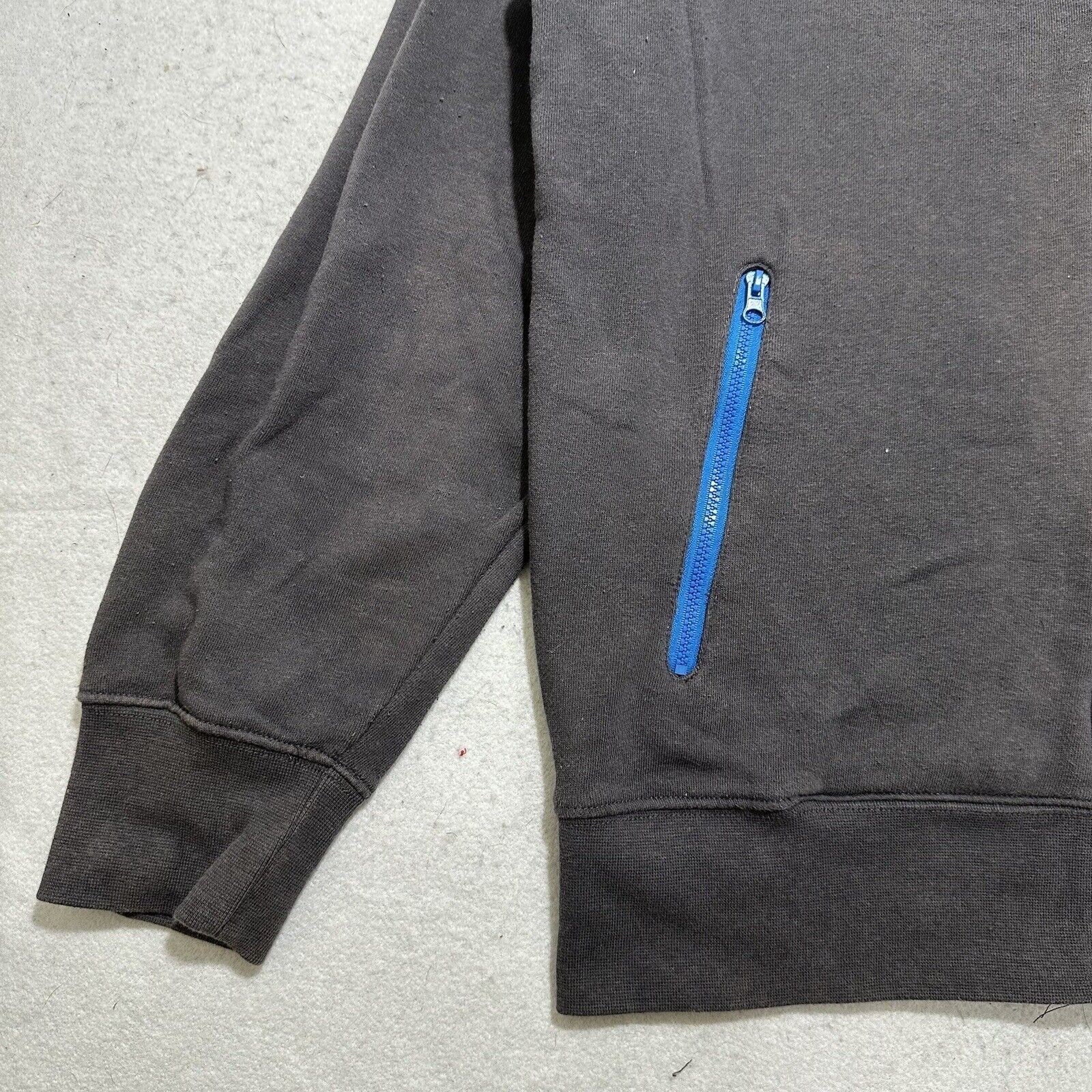 Marc Ecko Ecko Small Full Zip Hoodie Quilted Gray Athletic Sweatshirt Size US S / EU 44-46 / 1 - 7 Thumbnail