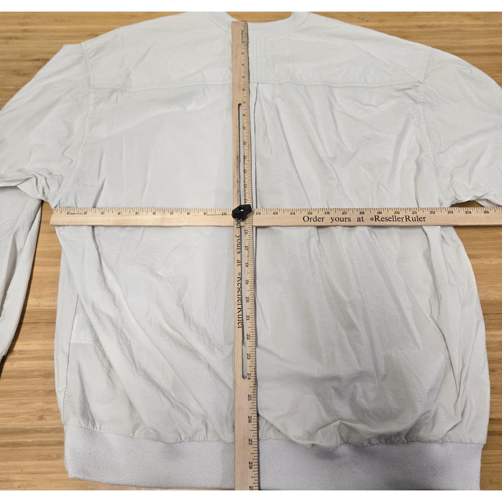 Nike Nike Golf Pullover Mens XL Light Gray Windshirt Henley Swoosh Tour Embroidered Short Sleeve Windbreaker Jacket Logo Size US XL / EU 56 / 4 - 7 Thumbnail