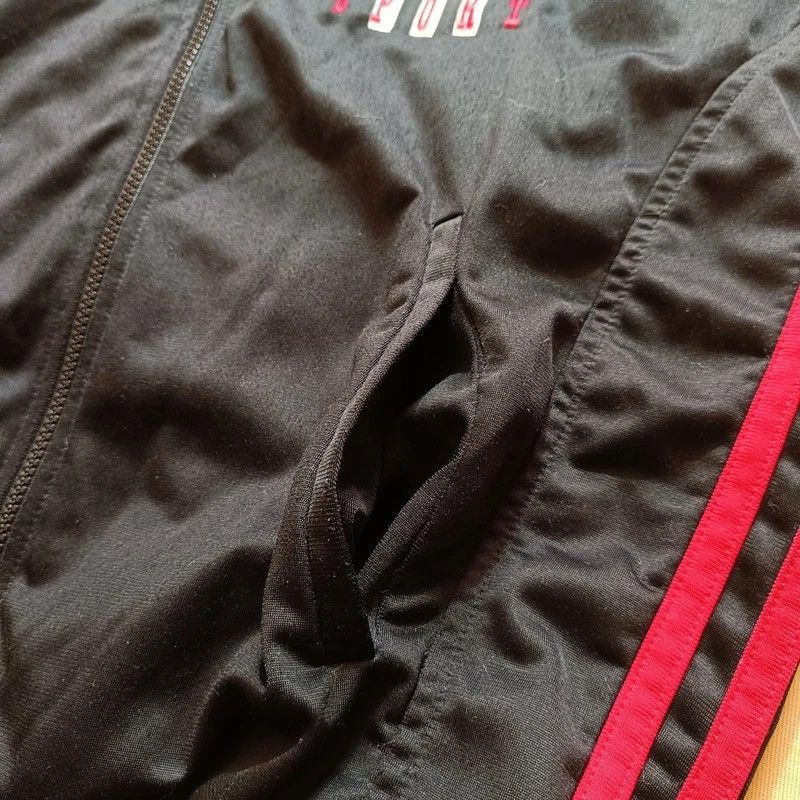 Adidas Vintage 80s Adidas Tracksuit Jacket Medium M Big Logo Size US M / EU 48-50 / 2 - 11 Thumbnail