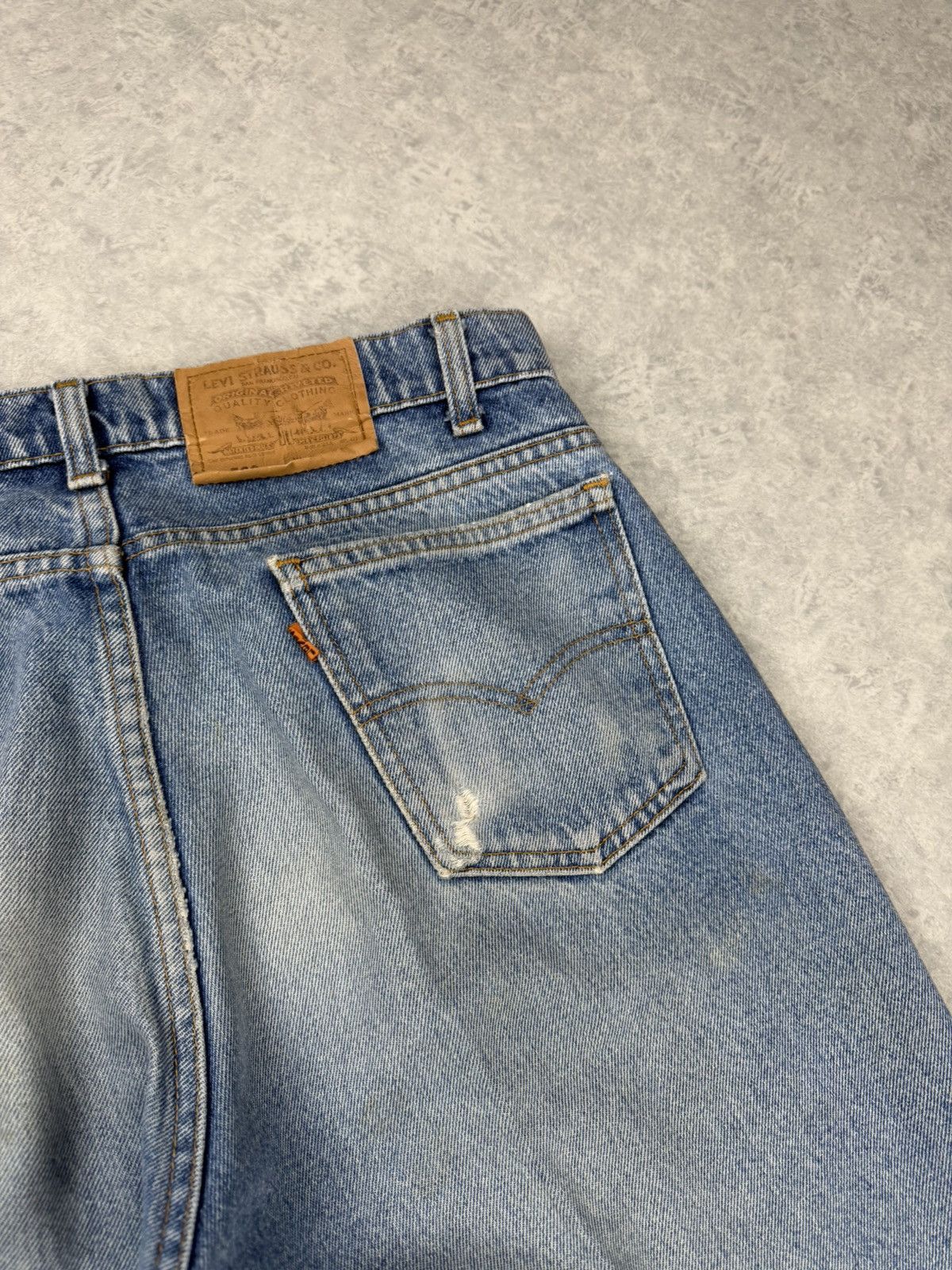 Levi's Vintage Clothing Vintage Levi’s 560 Denim Jeans Size 33x34 Made in USA Size US 33 - 14 Thumbnail
