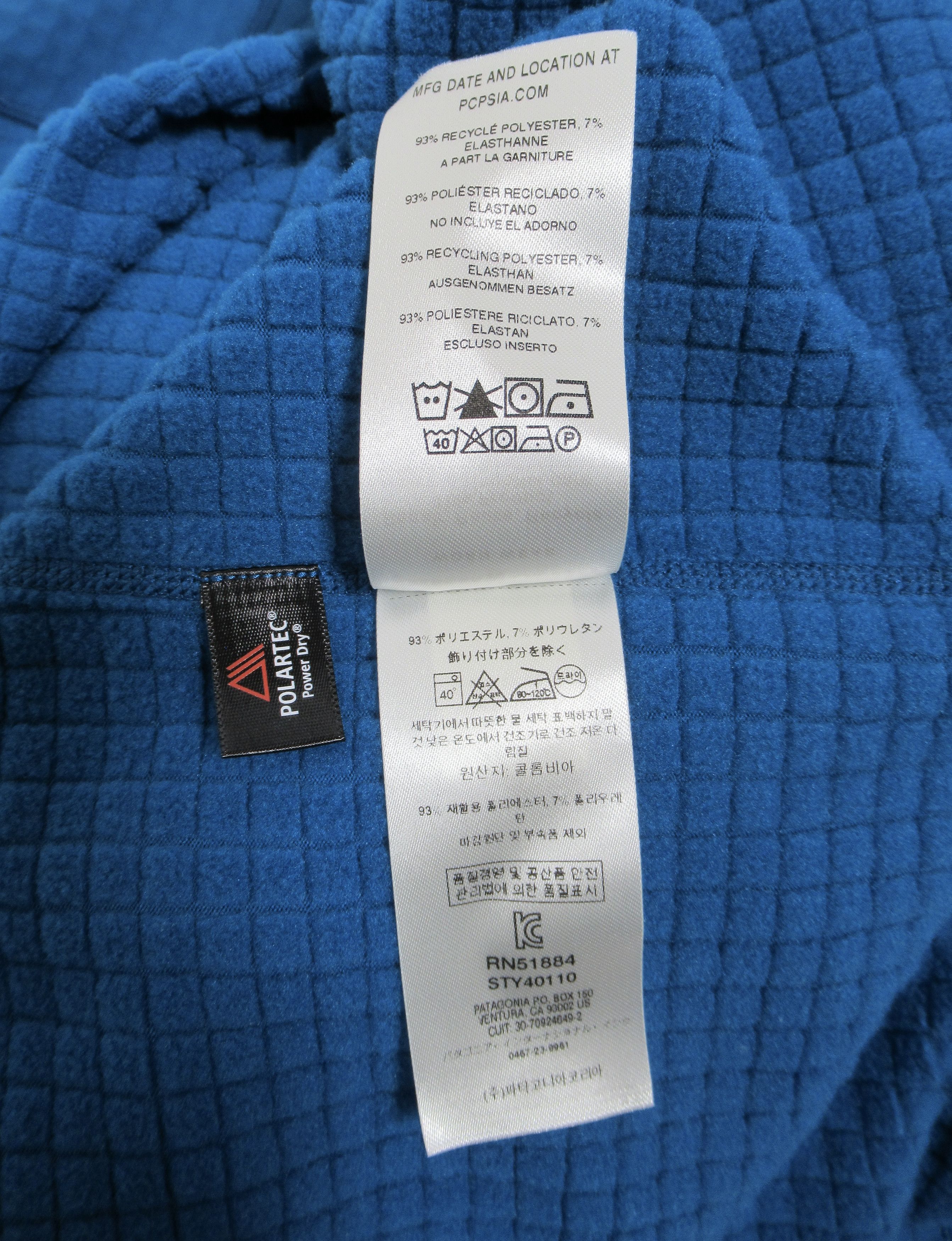 Patagonia Patagonia R1® Pullover Balkan Blue BALB 40110SP19 Size XXL Size US XXL / EU 58 / 5 - 11 Thumbnail
