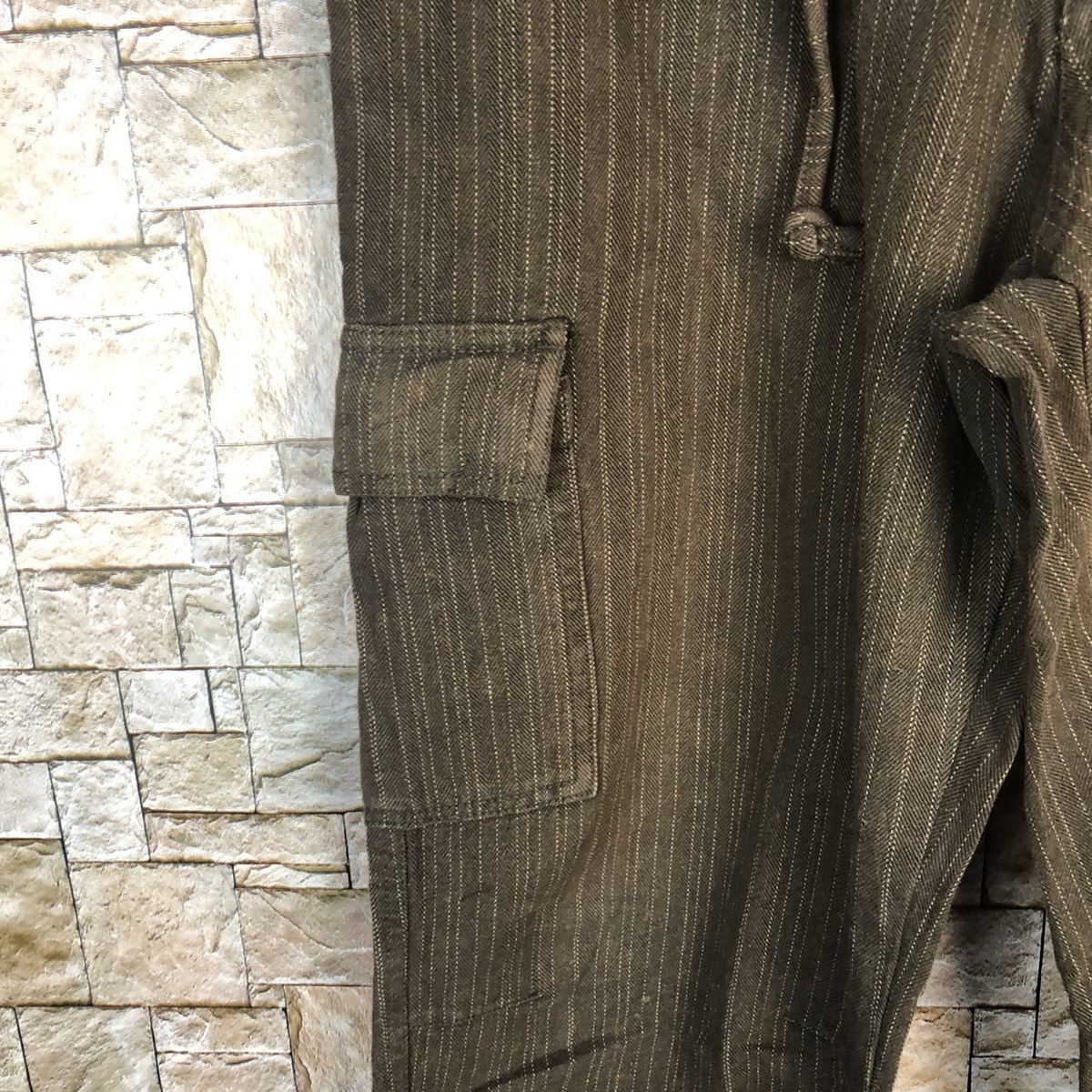 Japanese Brand DL Virgin Vagage Brown Cargo Multipocket Pants #A339 Size US 32 / EU 48 - 9 Thumbnail