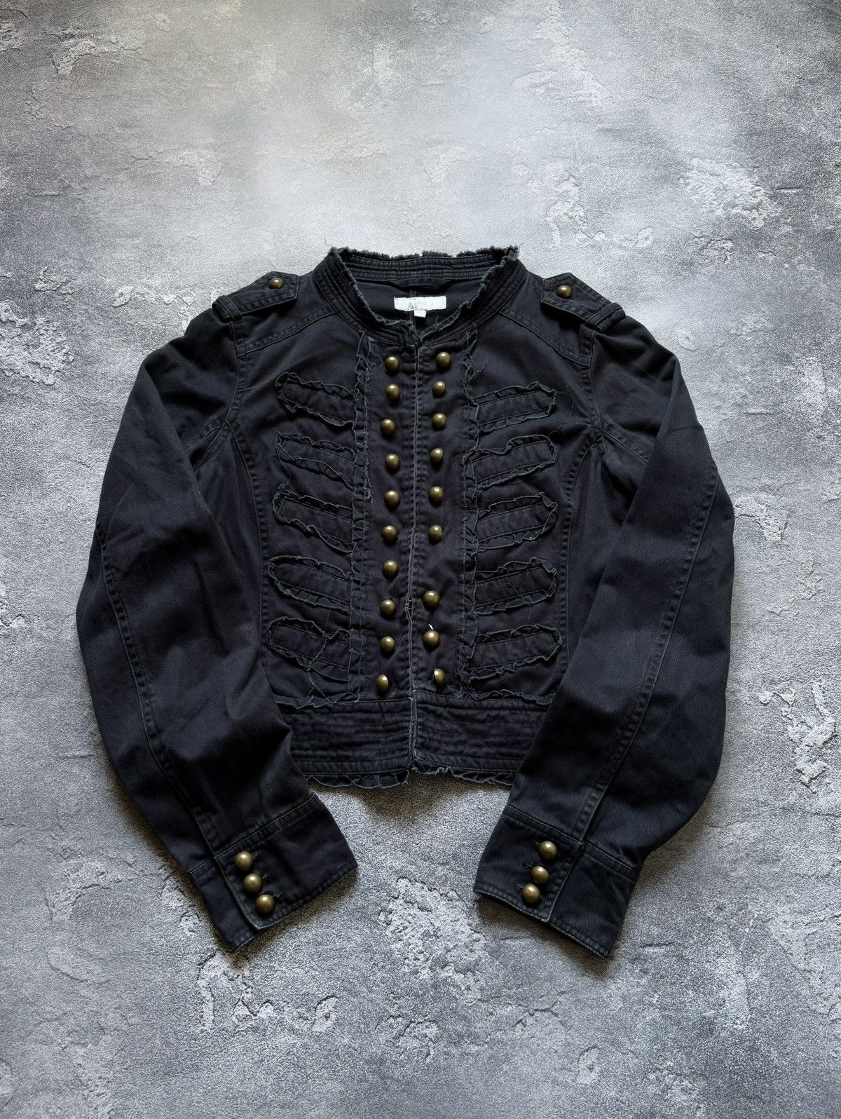Hysteric Glamour Crazy Vintage Military Napoleon Japanese Grunge Jacket Y2K Size S / US 4 / IT 40 - 1 Thumbnail