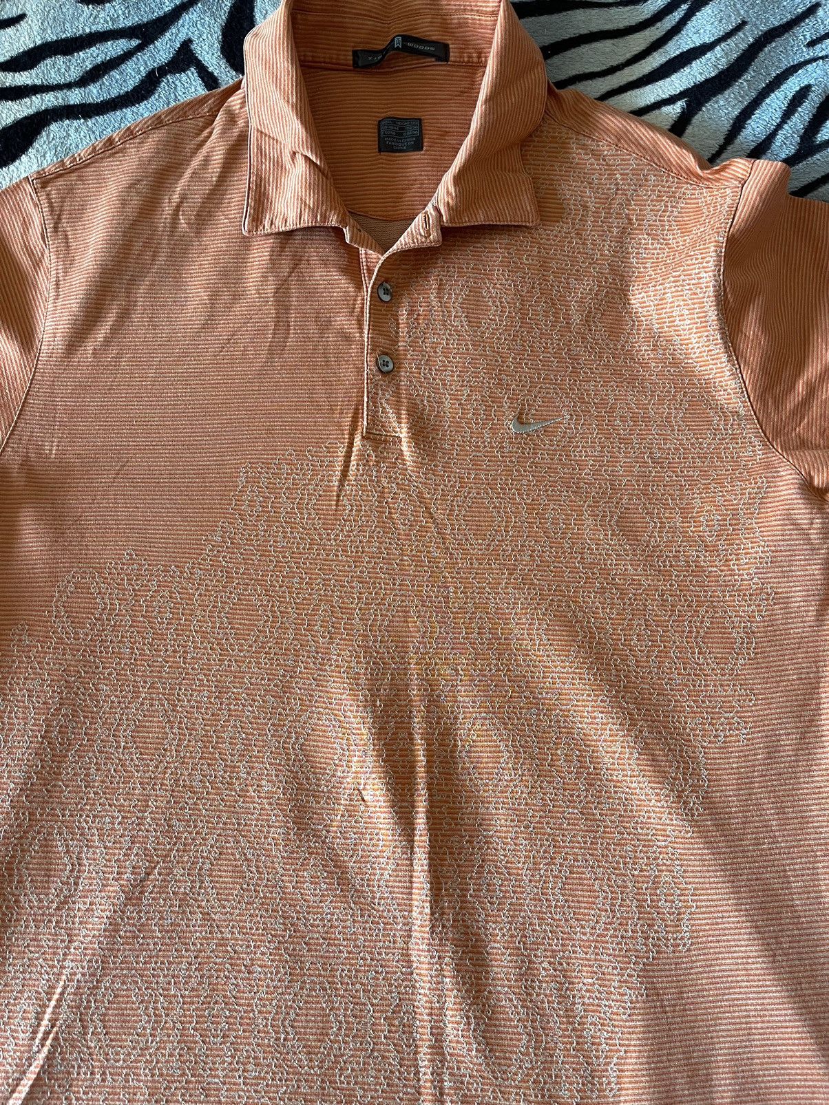Nike Vintage y2k nike tiger woods polo Size US XL / EU 56 / 4 - 2 Thumbnail