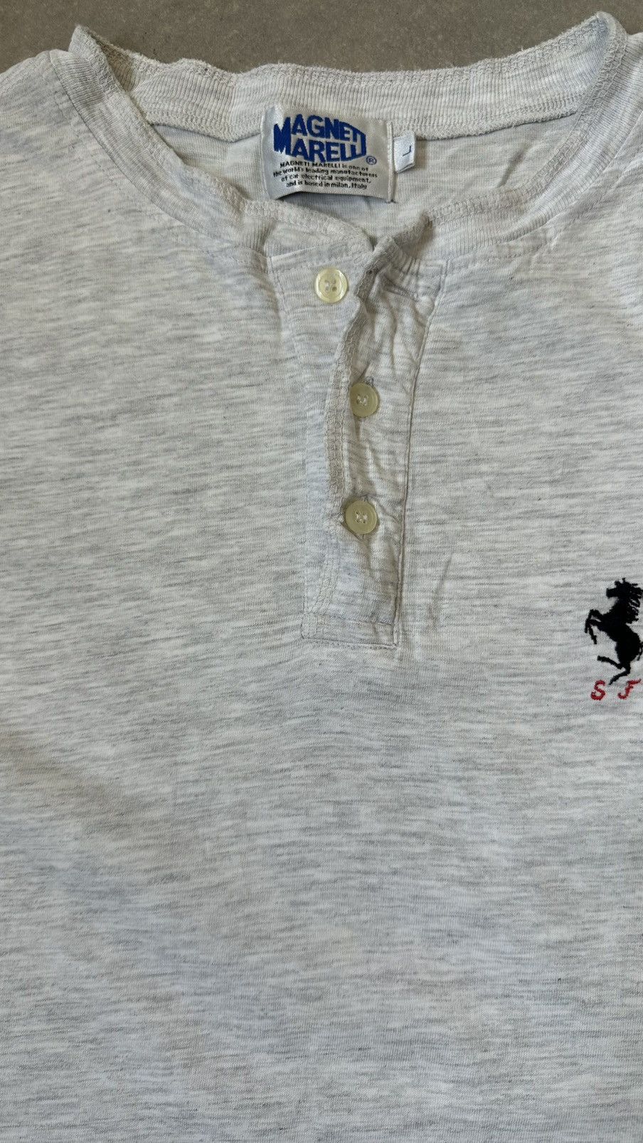 Ferrari VINTAGE MEGNETI MARELLI FERRARI TEE Size US M / EU 48-50 / 2 - 4 Thumbnail