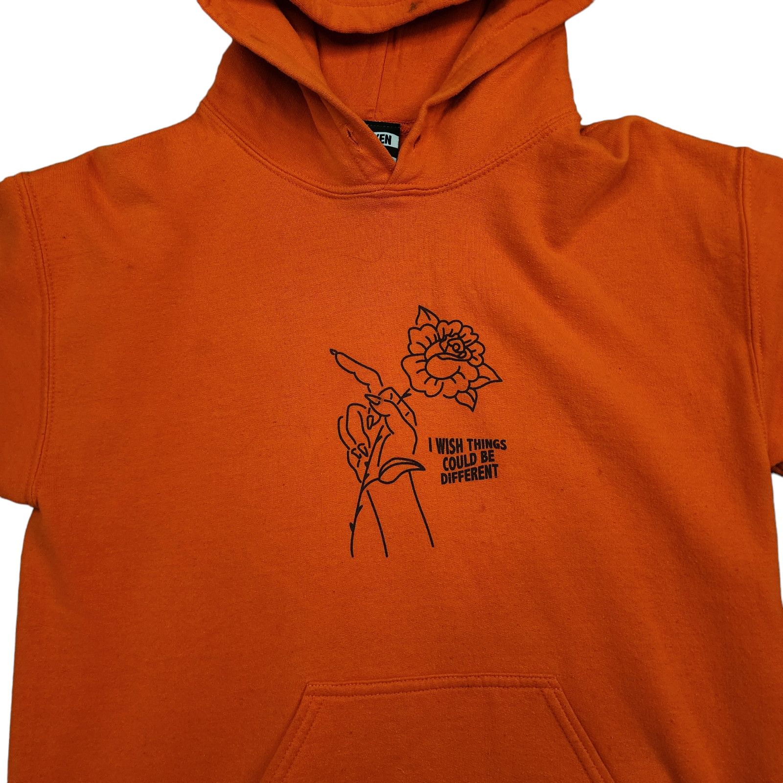Broken Promises Co. Broken Promises Hoodie Orange Medium Be Different Pullover Size US M / EU 48-50 / 2 - 2 Thumbnail