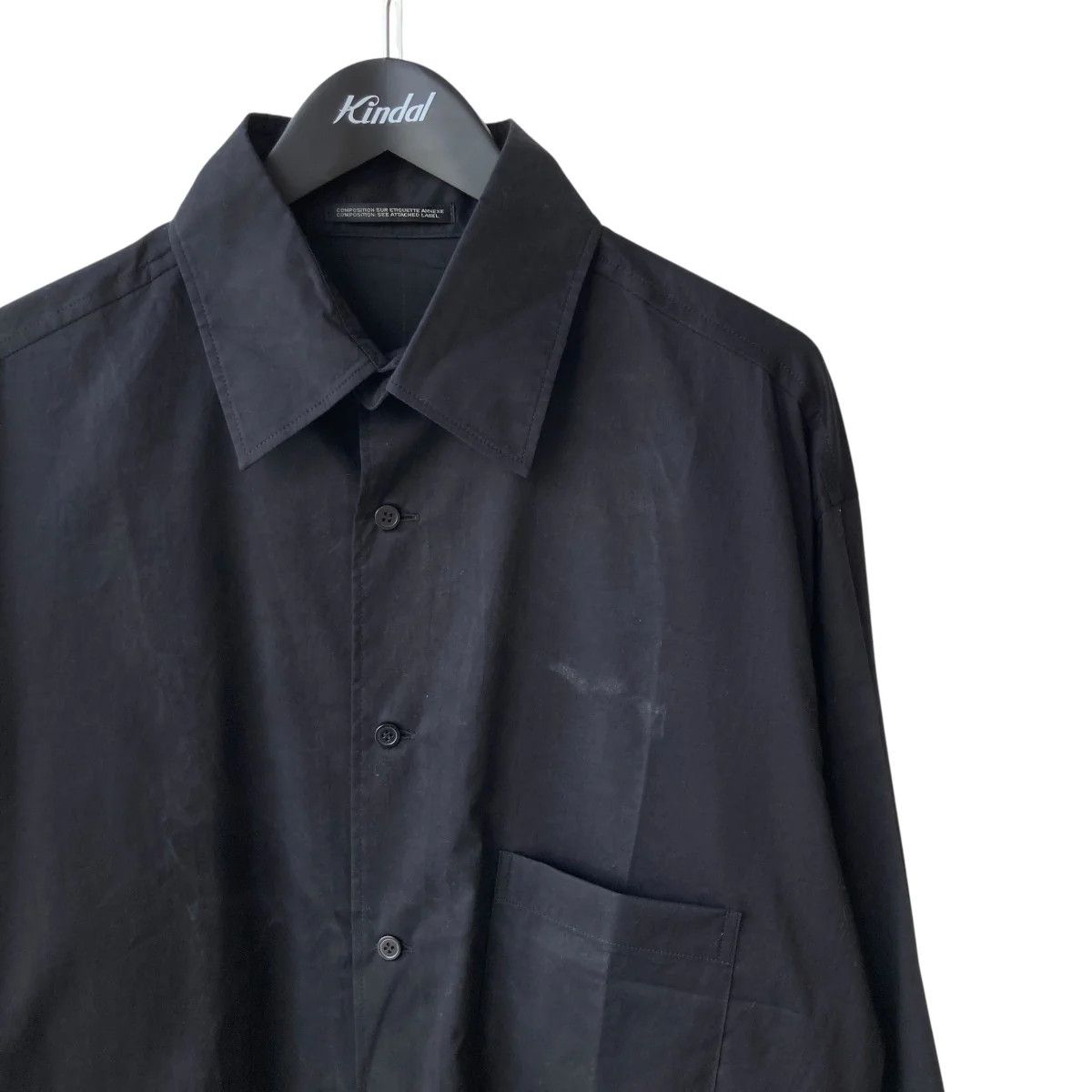 Yohji Yamamoto YOHJI YAMAMOTO/ 60 -LAWN BIG MENS SHIRT Size US M / EU 48-50 / 2 - 3 Thumbnail