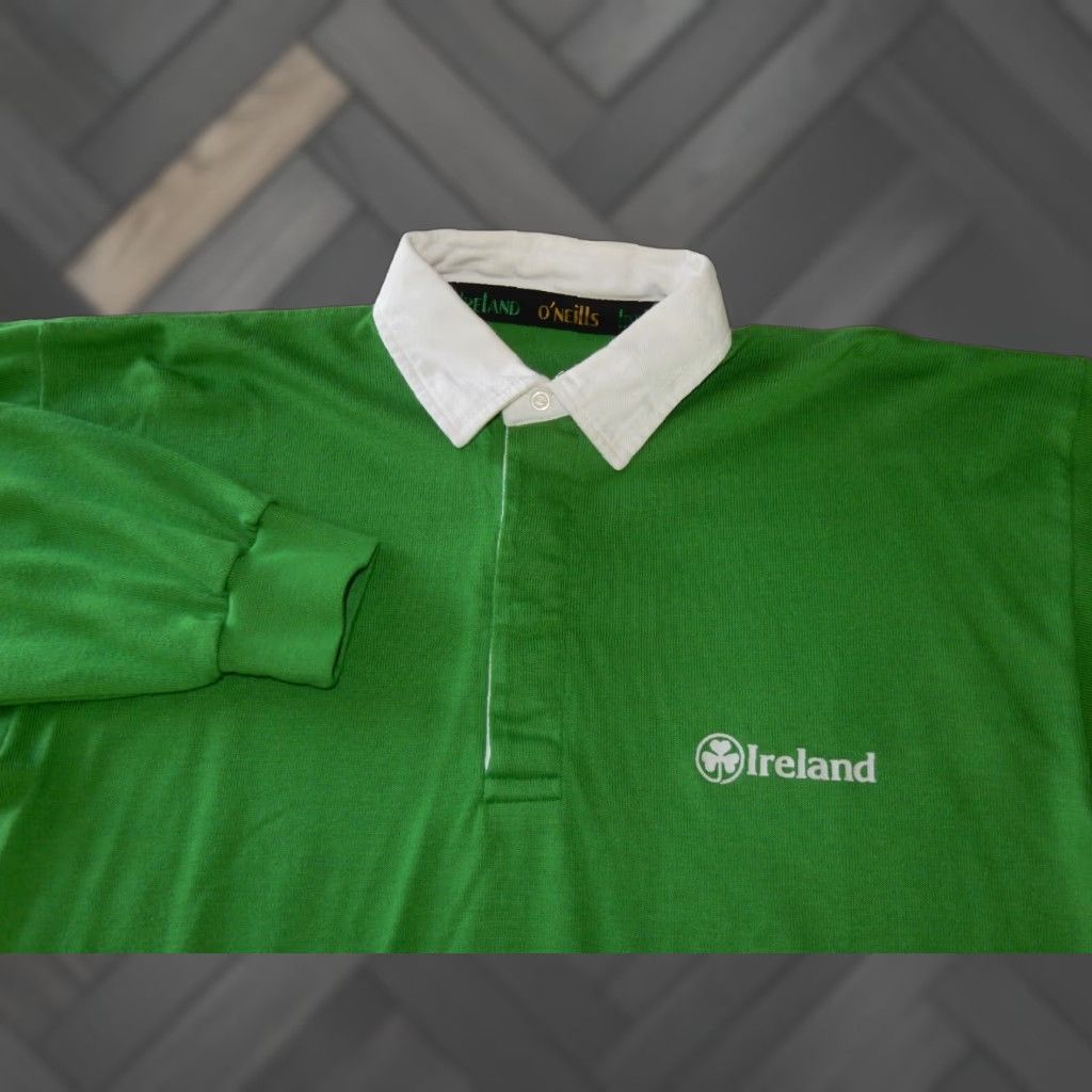 O'Neills VINTAGE O'Neills Men’s Polo Shirt Short Sleeve Size M Green Ireland Size US M / EU 48-50 / 2 - 1 Thumbnail
