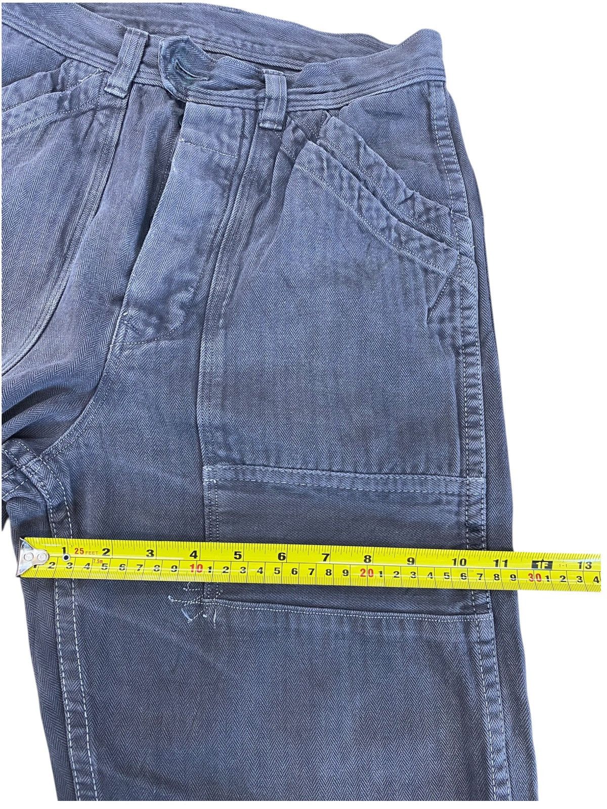 Japanese Brand Japanese Brand Faded Black Double Knee Style Jeans Size US 28 / EU 44 - 9 Thumbnail